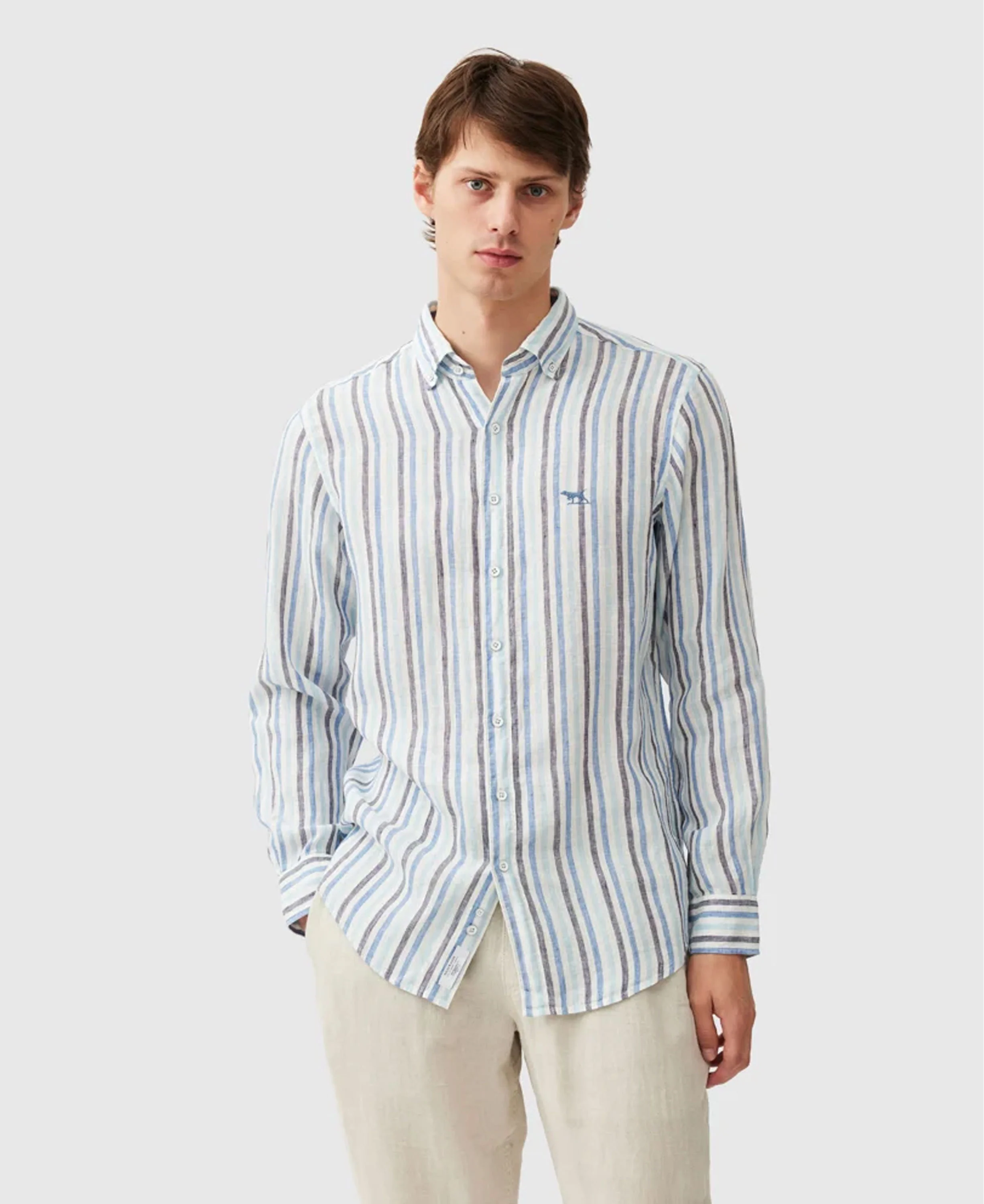 Gimmerburn Sports Fit Shirt - Stonewash - Image 2