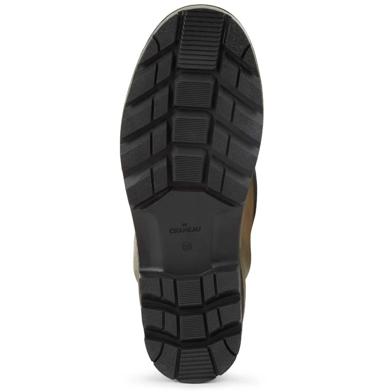 Giverny Jersey Lined Wellington Boot - Vert Chameau - Image 4
