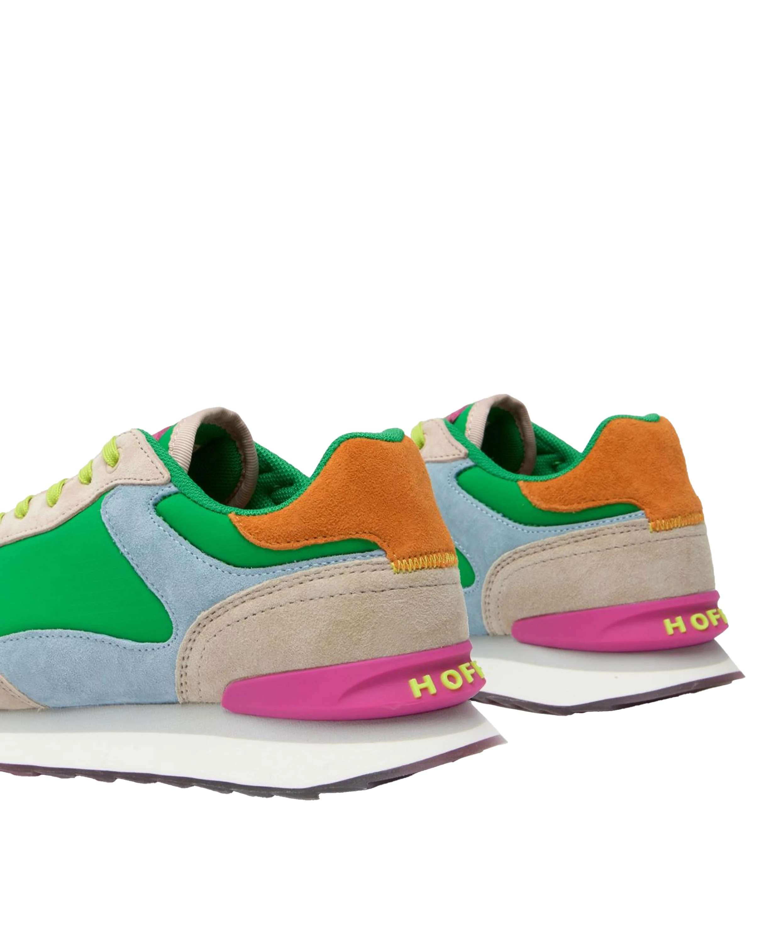 Gold Coast Trainers - Green/Pink/Orange - Image 3