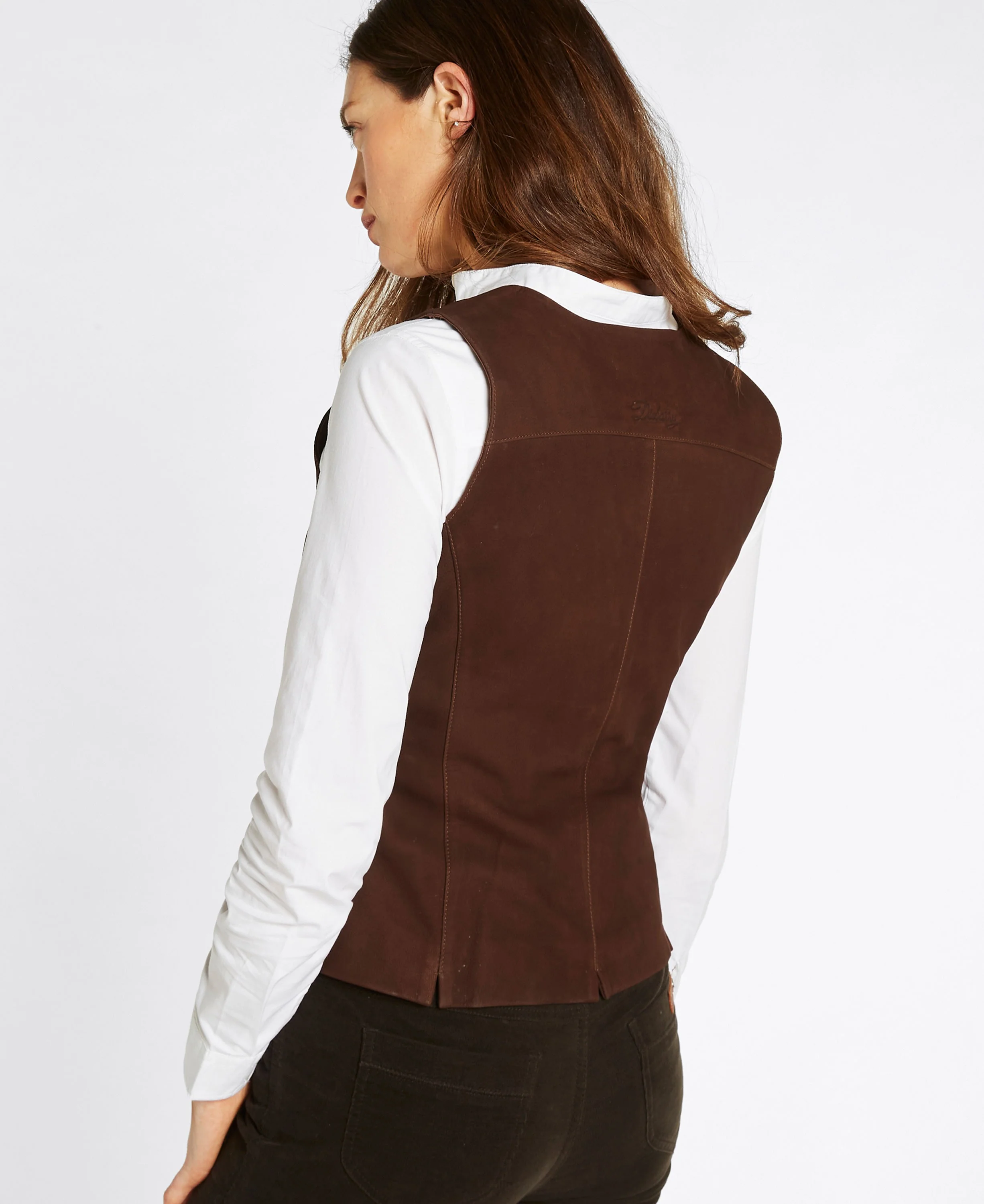 Greville Waistcoat - Walnut - Image 7