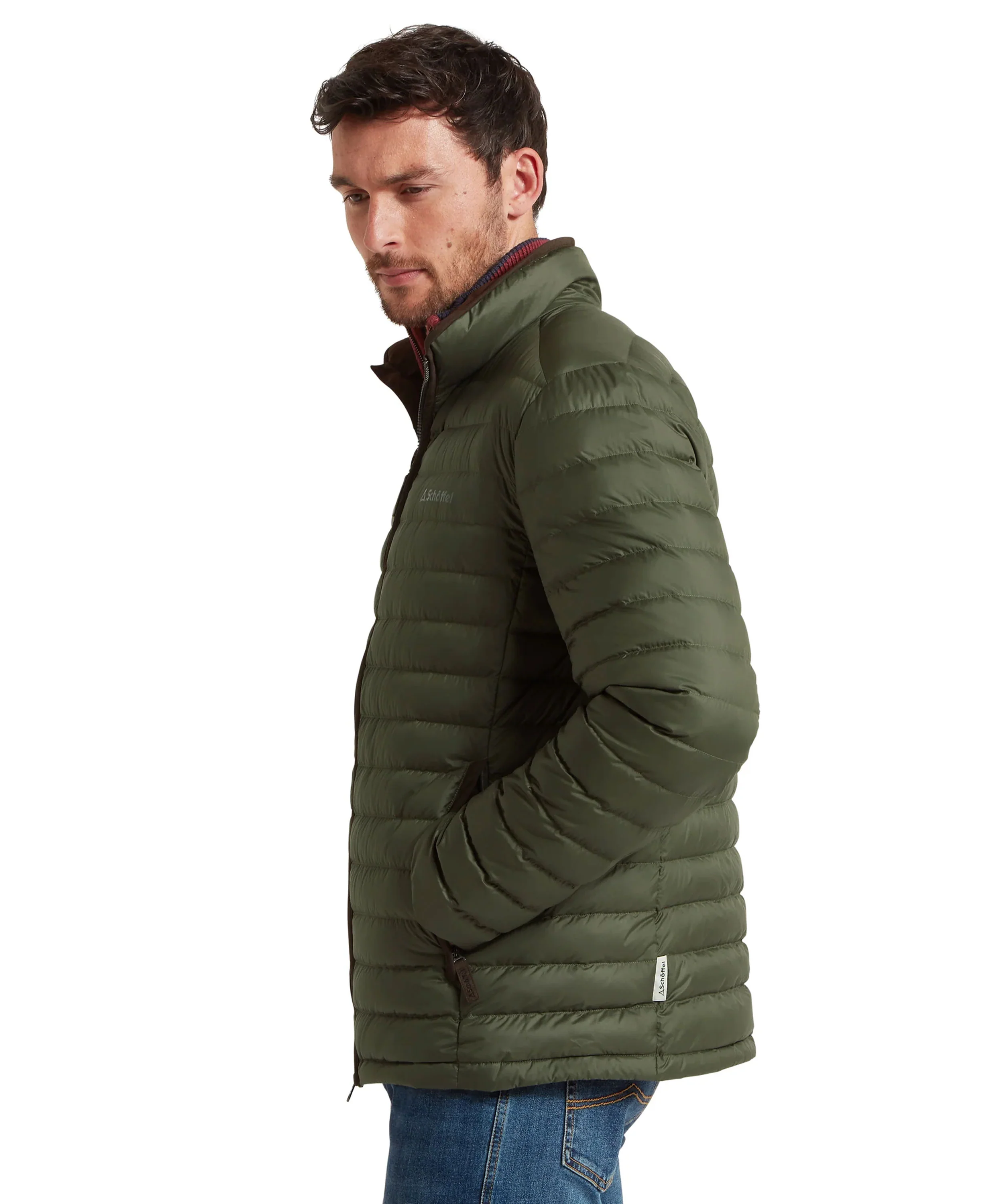 Hallaton Down Jacket - Woodland - Image 5