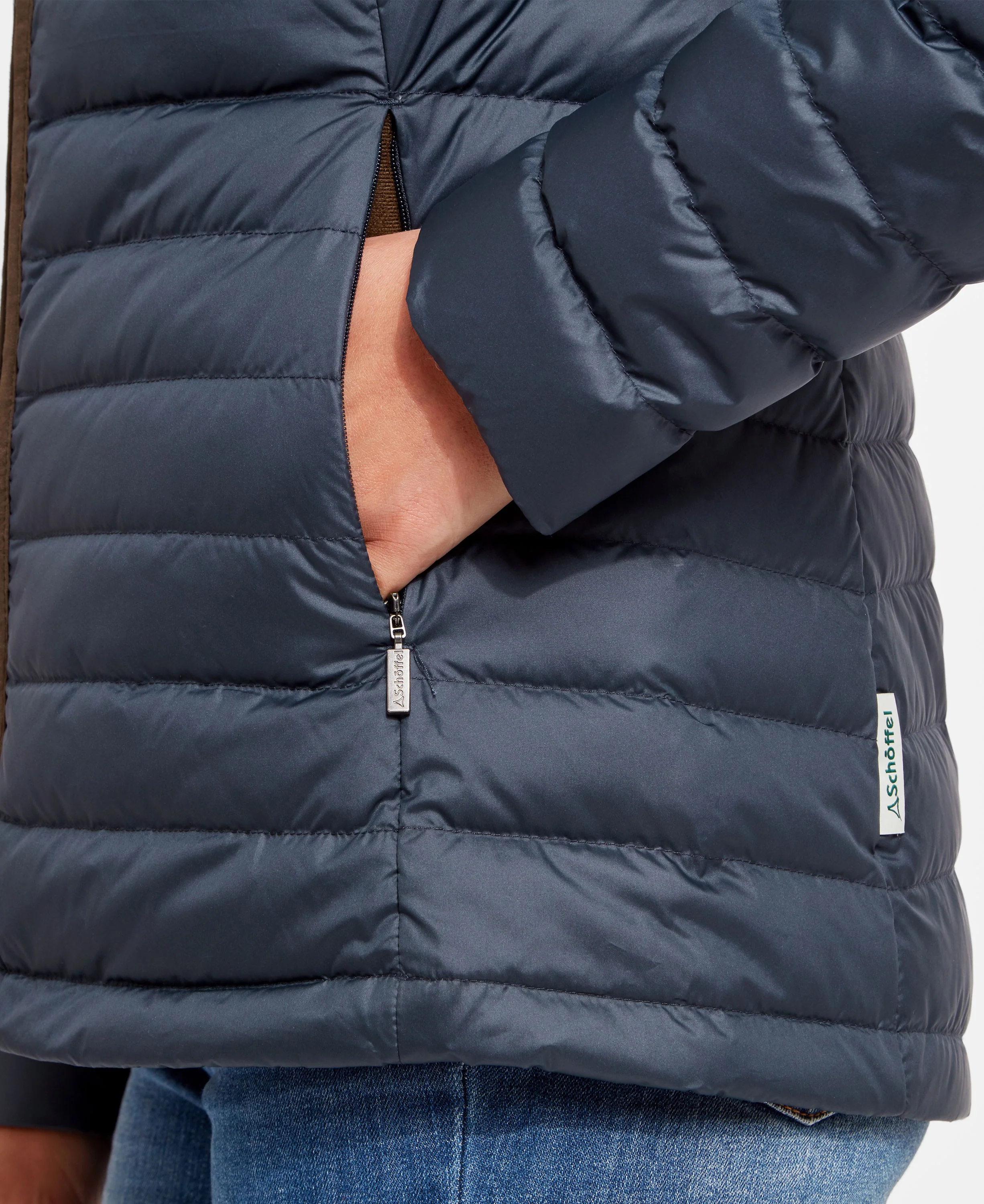 Hambleton Down Jacket - Petrol Blue - Image 6