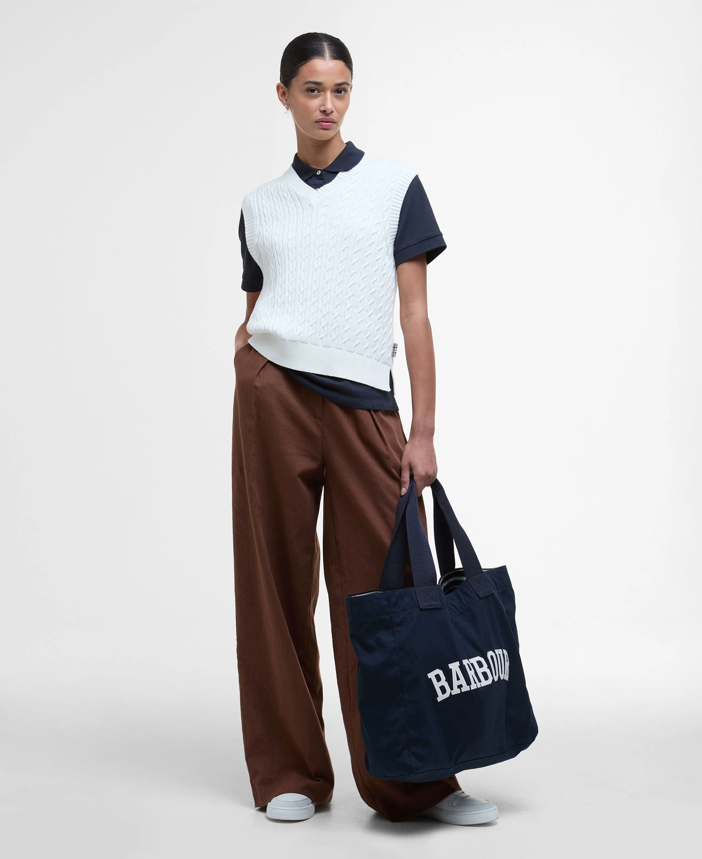 Hartland Sweater Vest - Cloud - Image 3