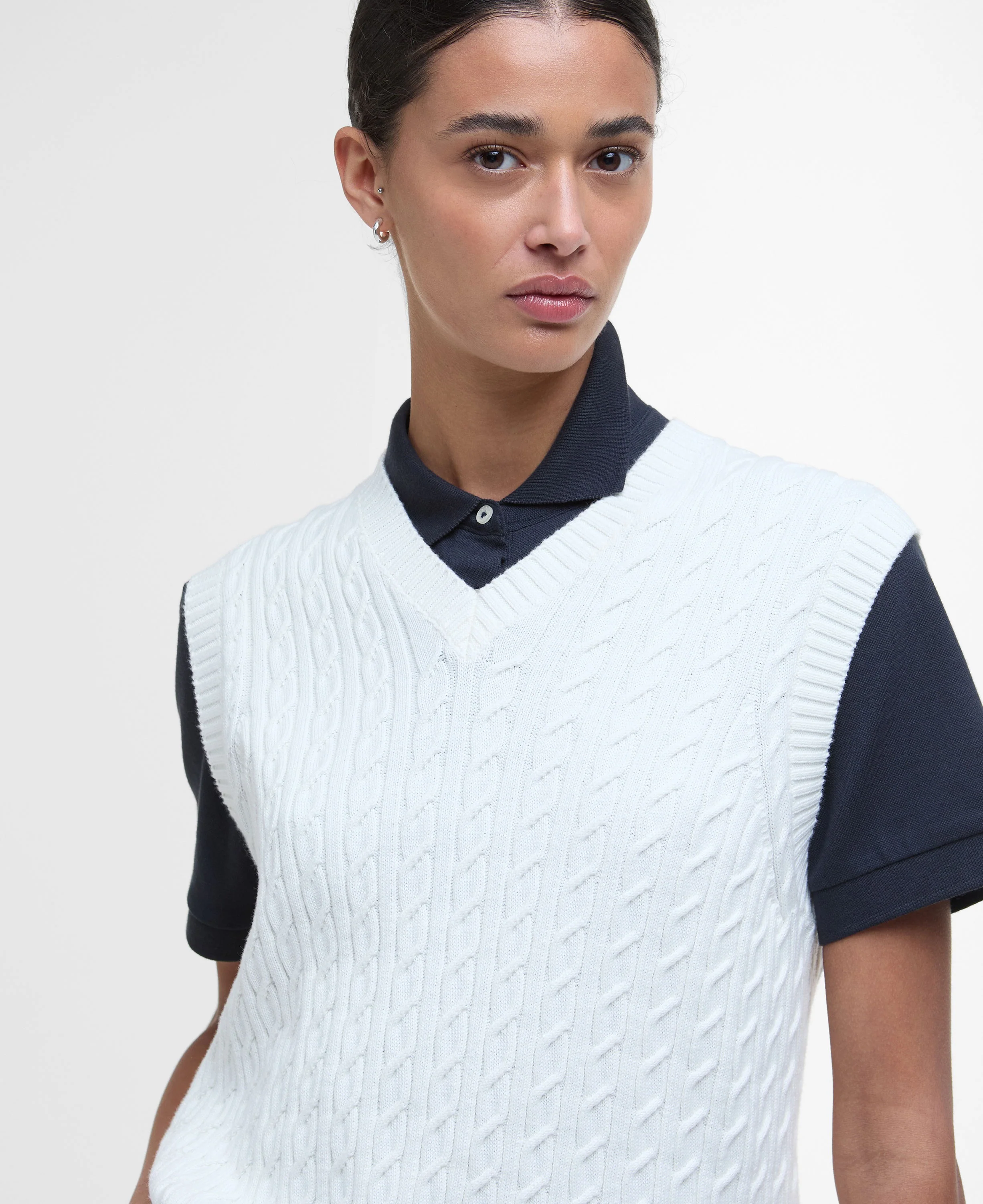 Hartland Sweater Vest - Cloud - Image 5