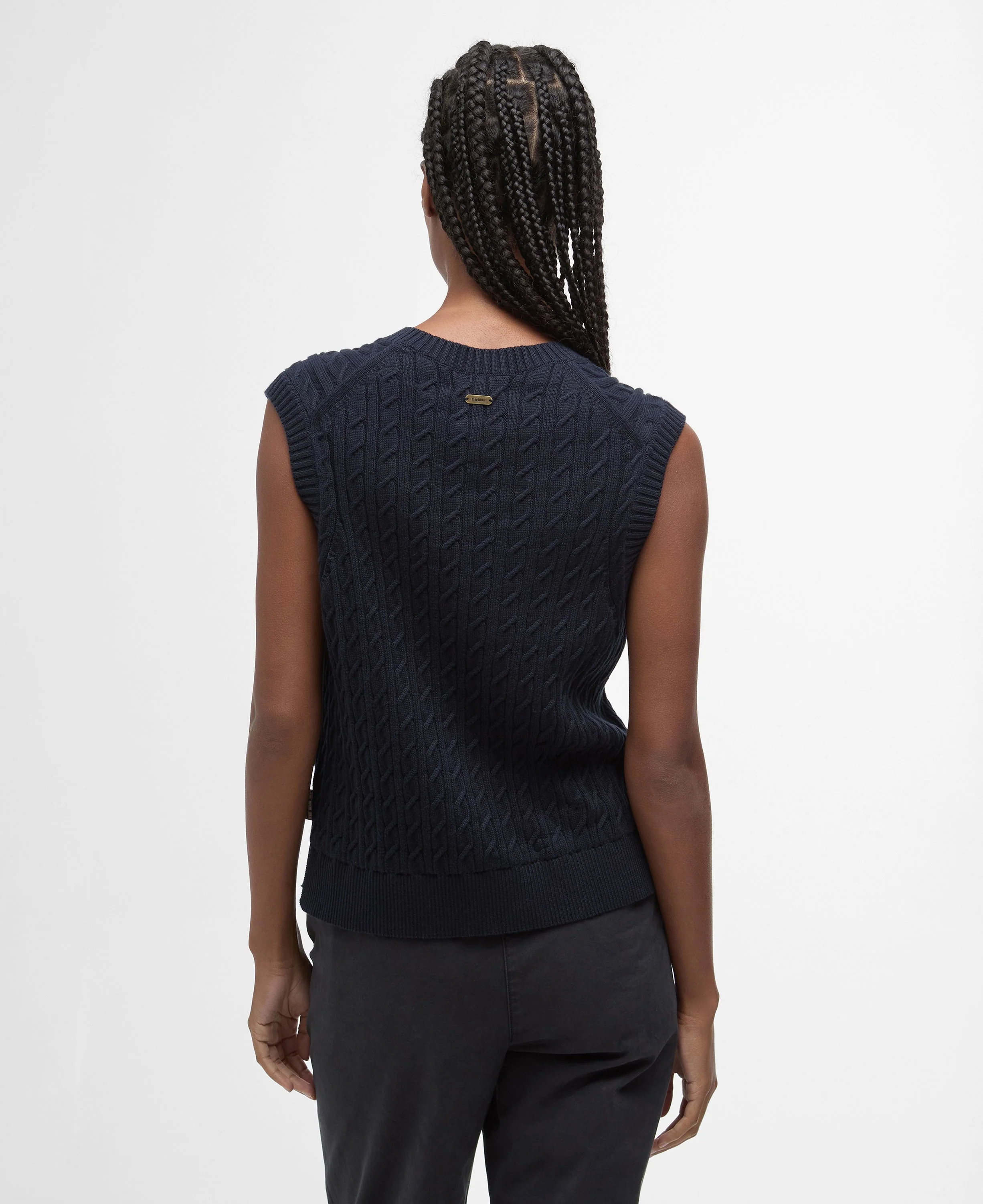 Hartland Sweater Vest - Navy - Image 4