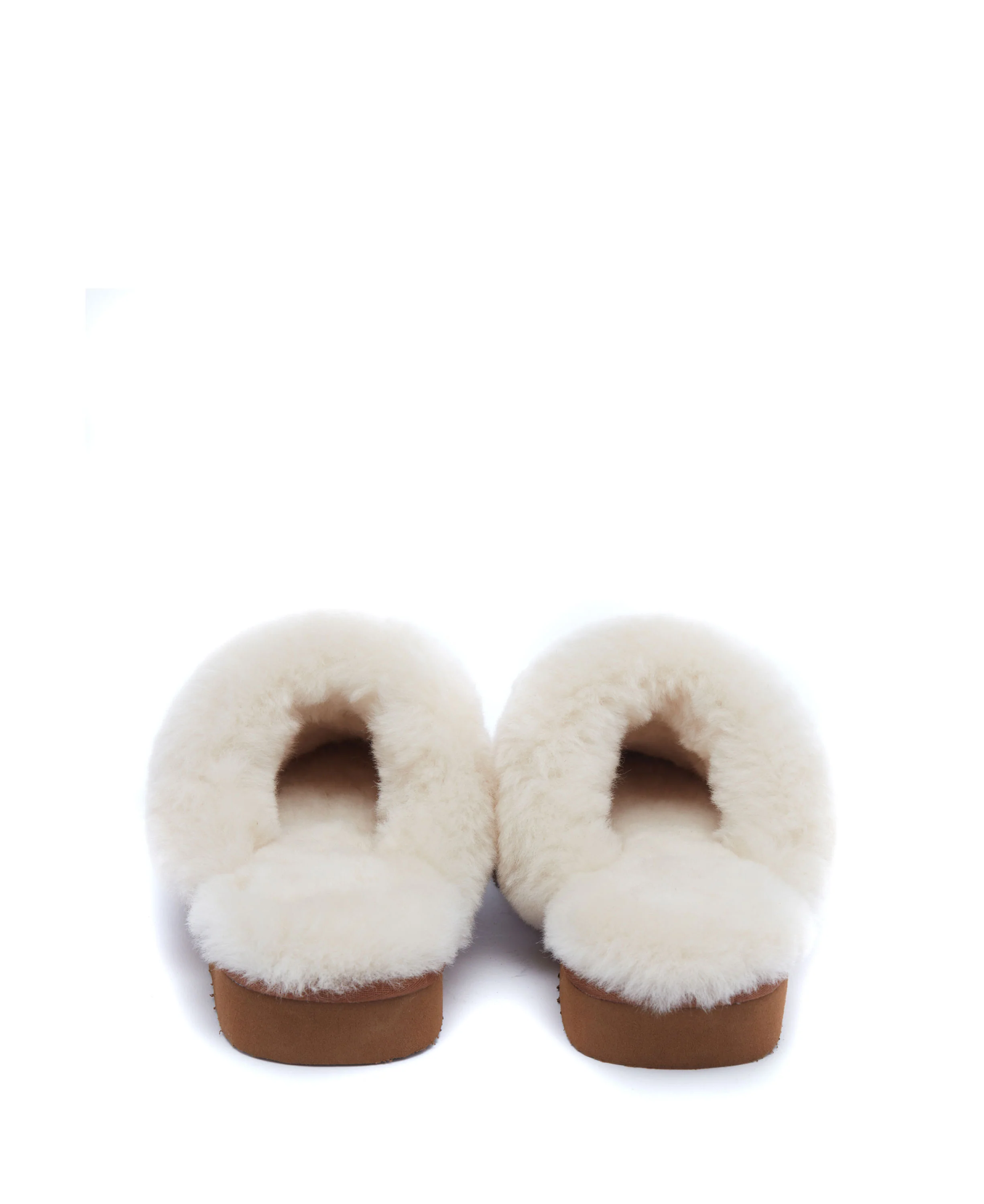 HC Shearling Slippers - Tan - Image 4