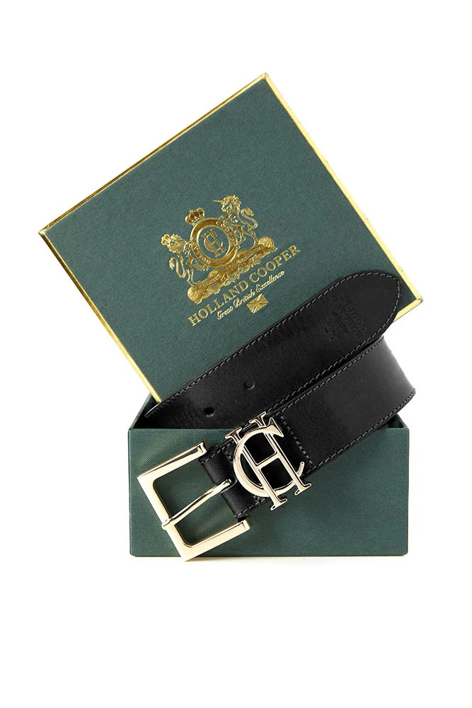 HC Classic Logo Belt - Black - Image 3