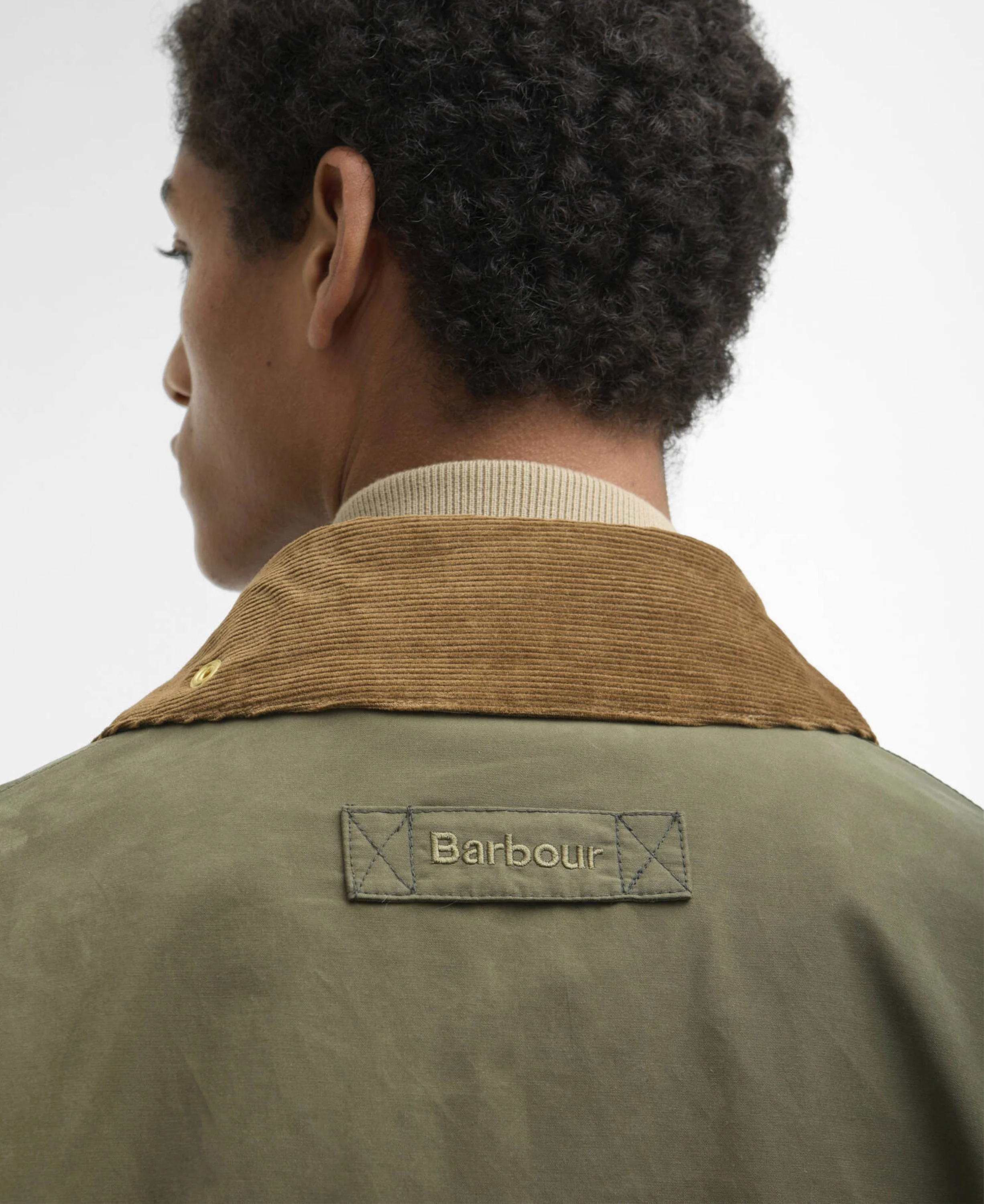 Icons Border Casual Jacket - Ivy Green - Image 6
