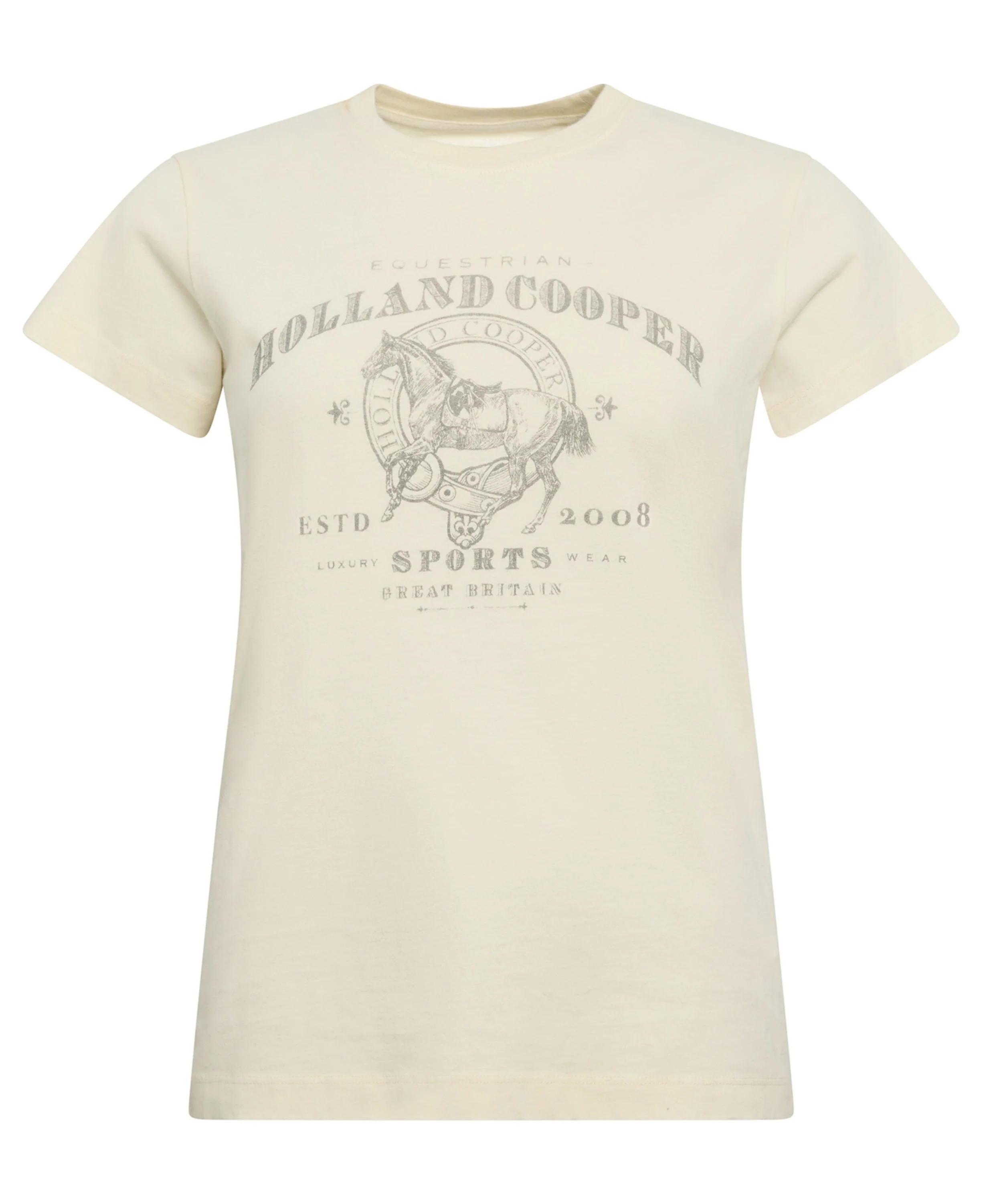 Ivy League Tee - Ecru