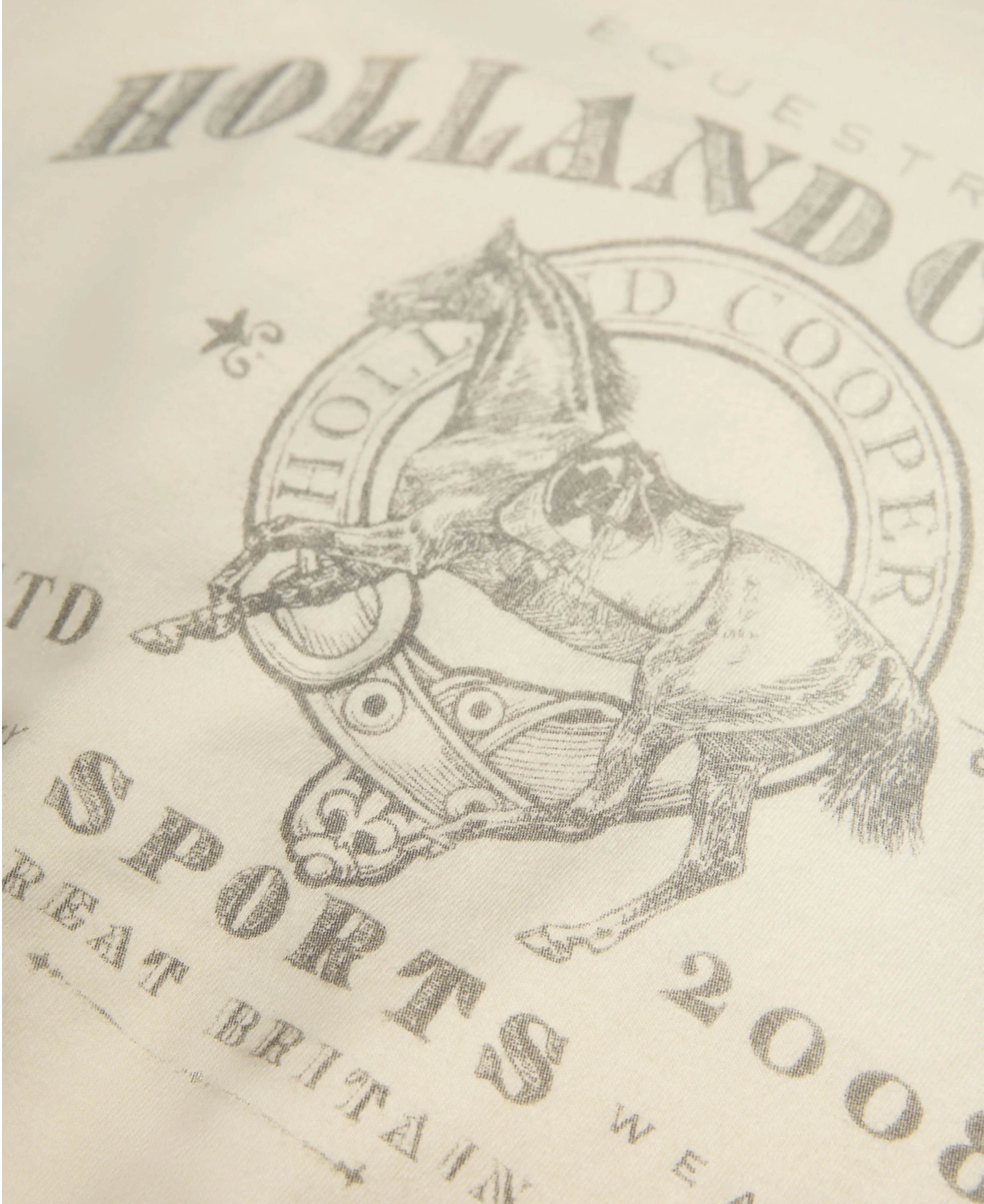 Ivy League Tee - Ecru - Image 2