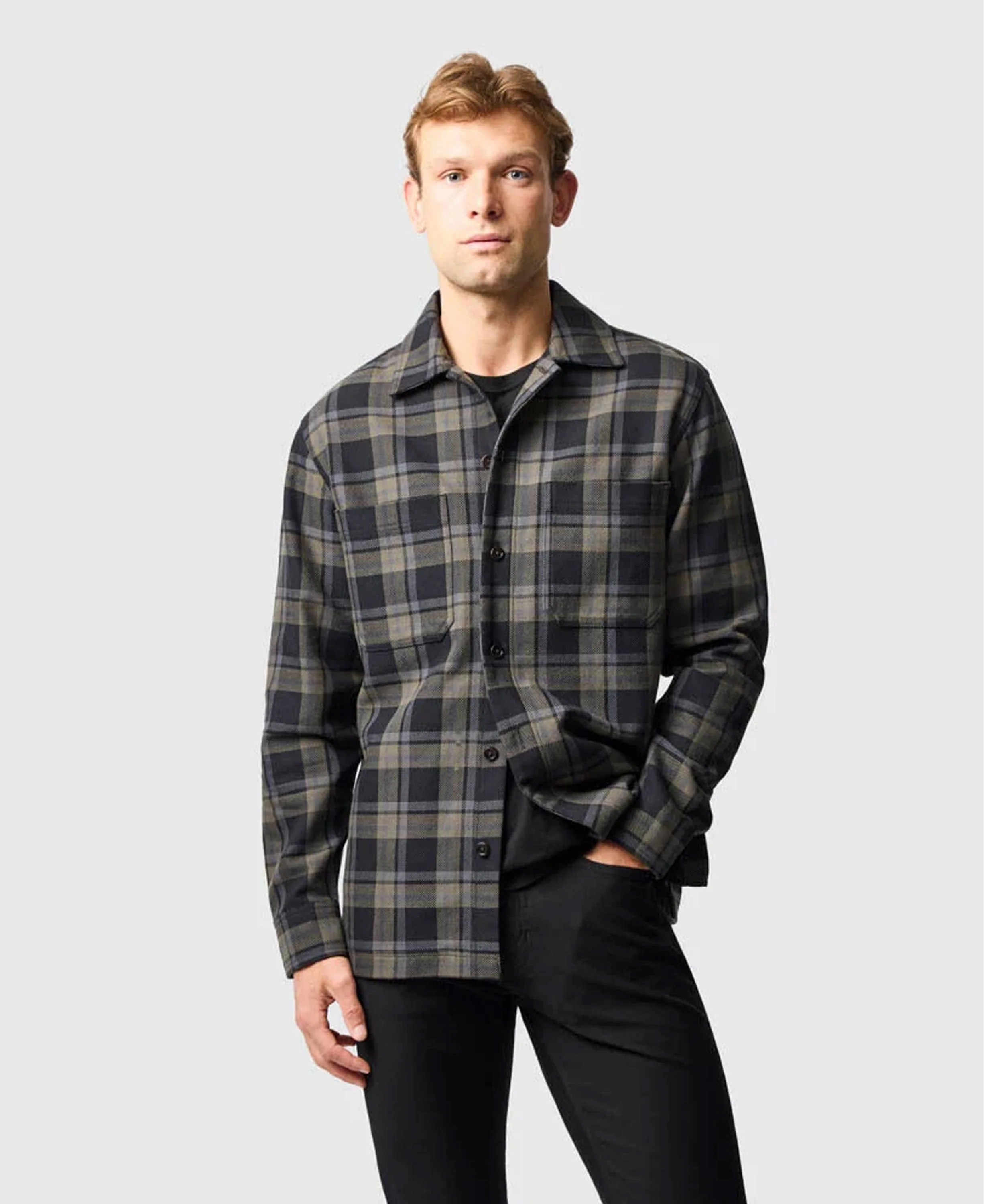 Kingsland Shirt - Moss - Image 3