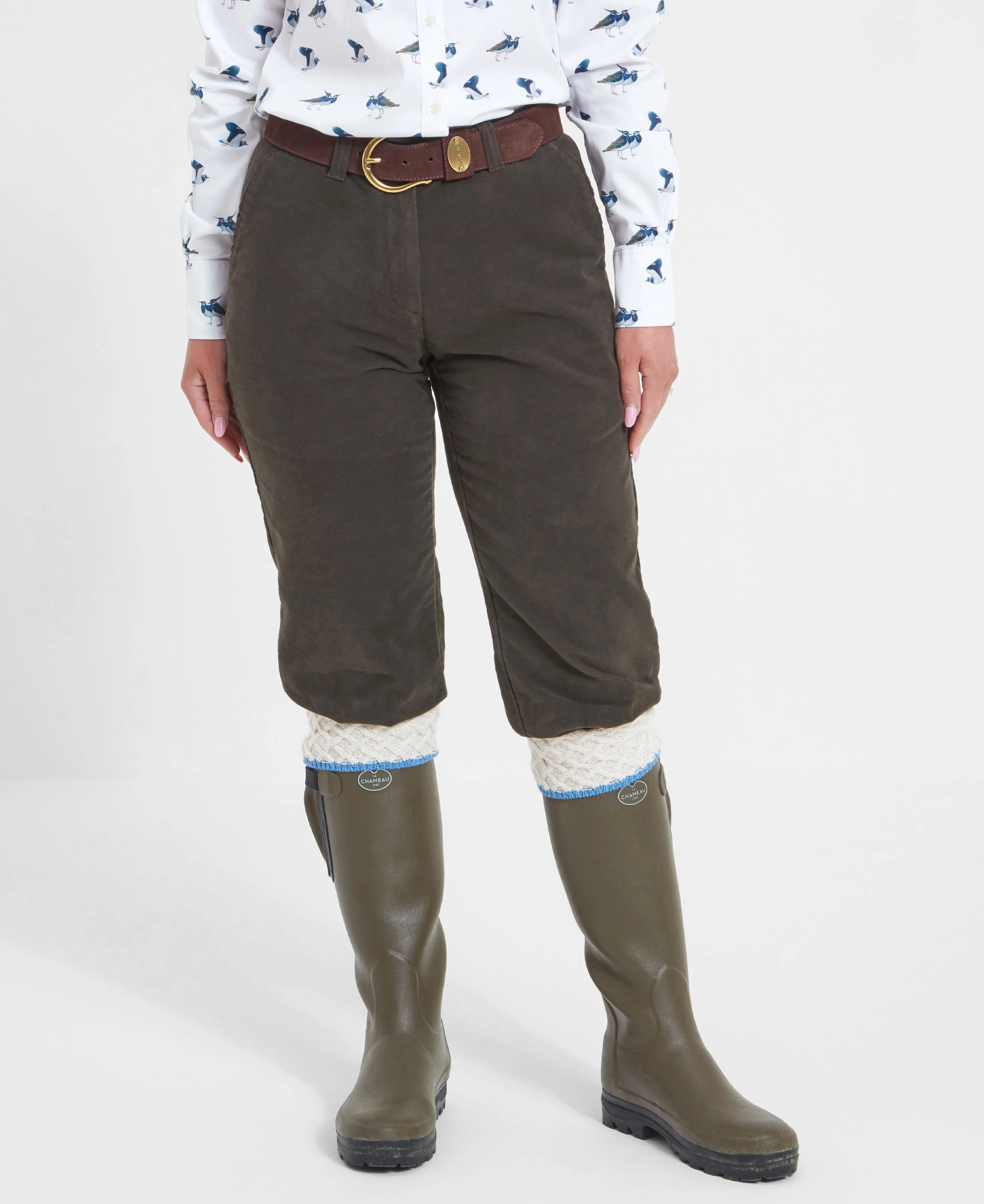 Moleskin Breeks - Forest - Image 2