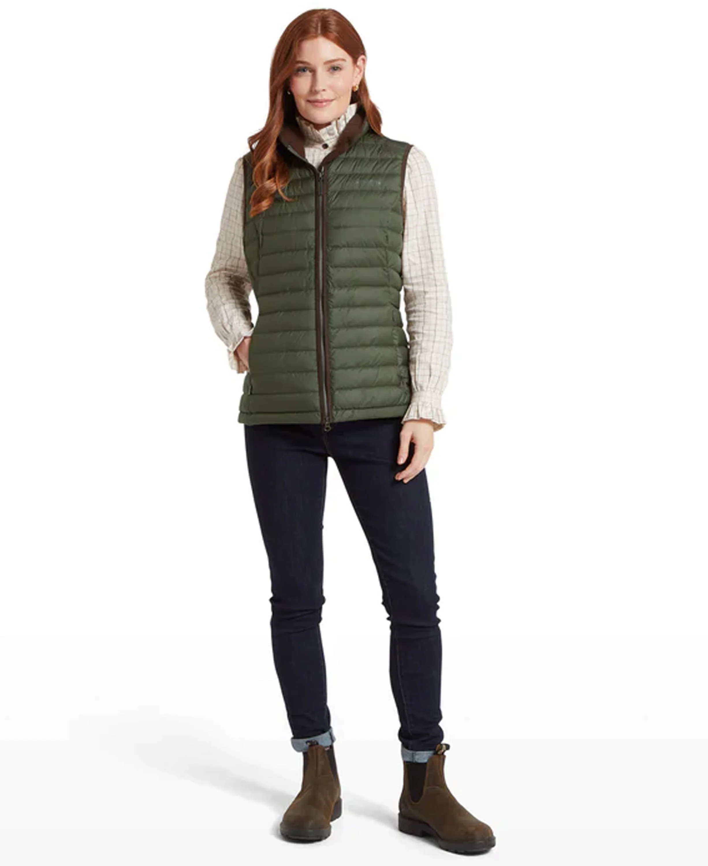 Launde Down Gilet - Woodland - Image 4