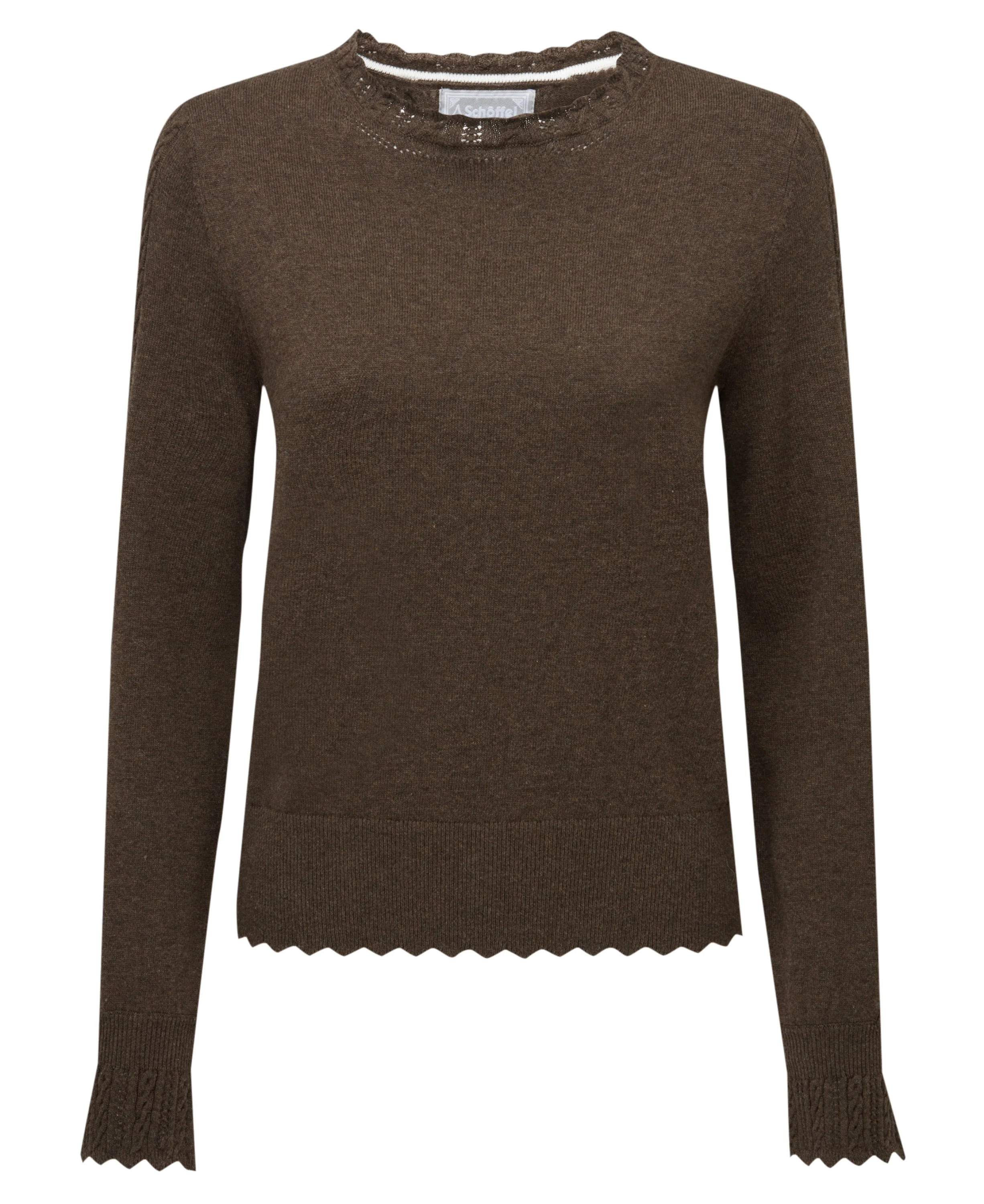 Leyburn Jumper - Chocolate