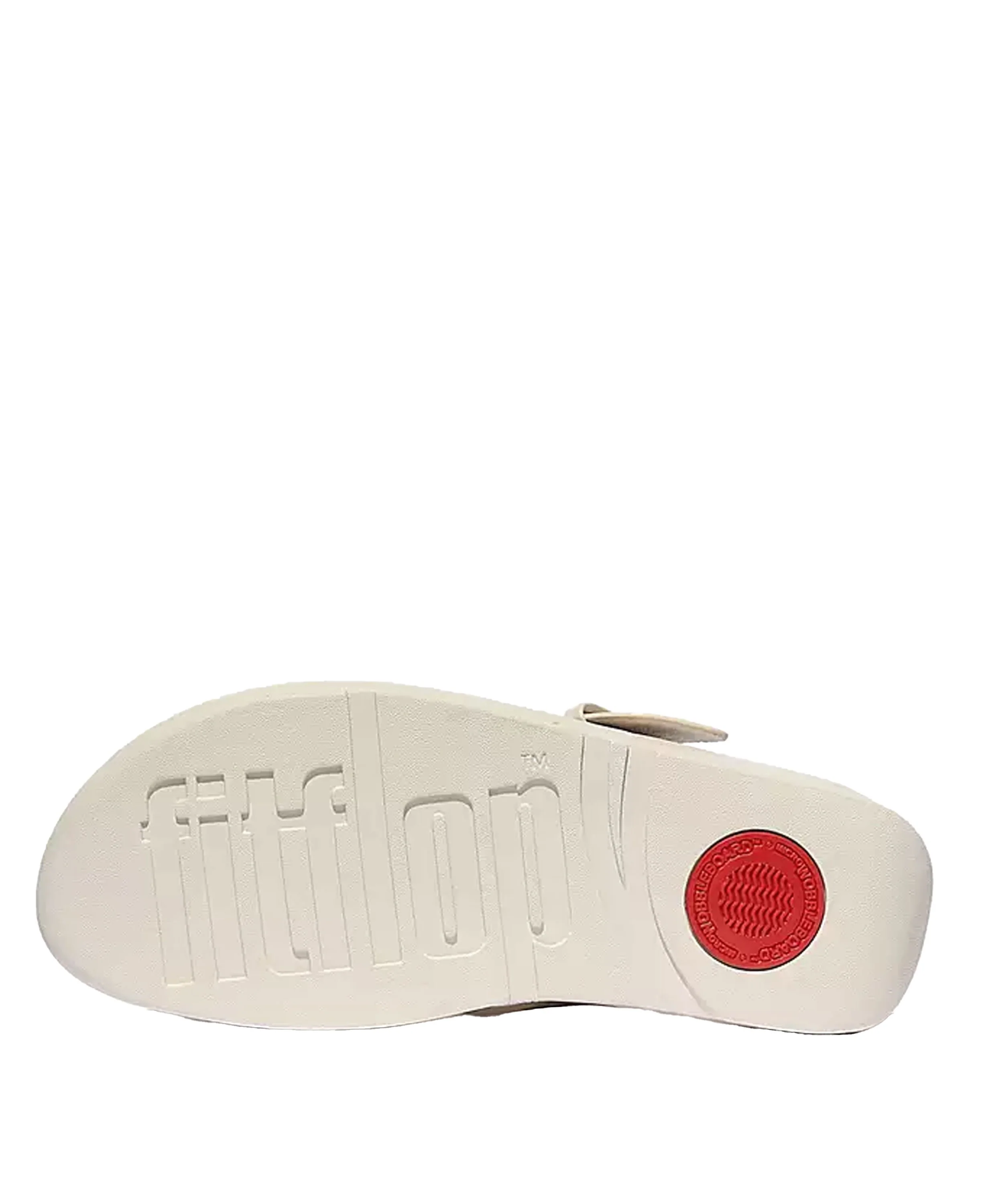 Lulu Buckle Leather Sandals - Paris Beige - Image 5