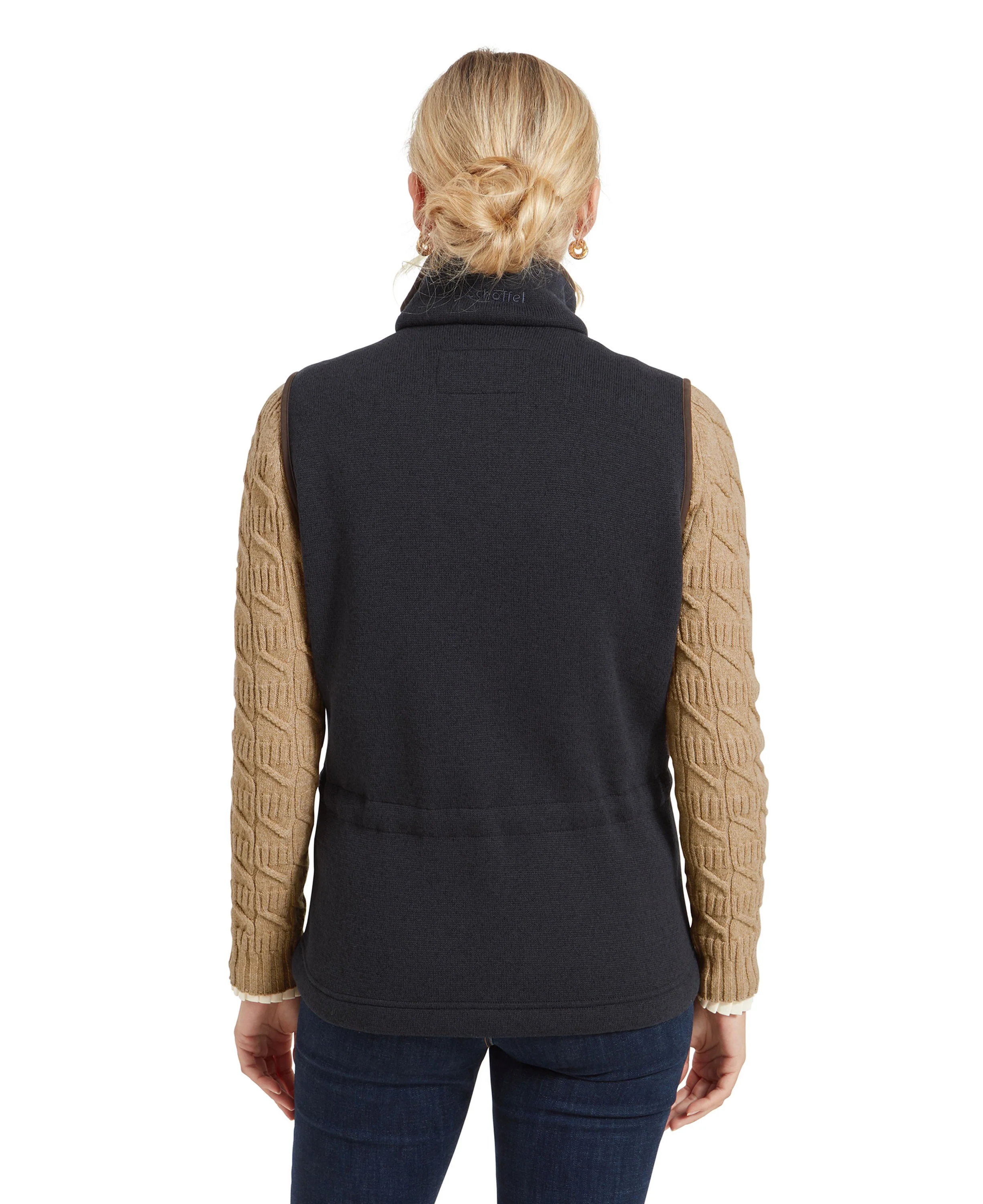 Lyndon Hybrid Gilet - Petrol Blue - Image 4