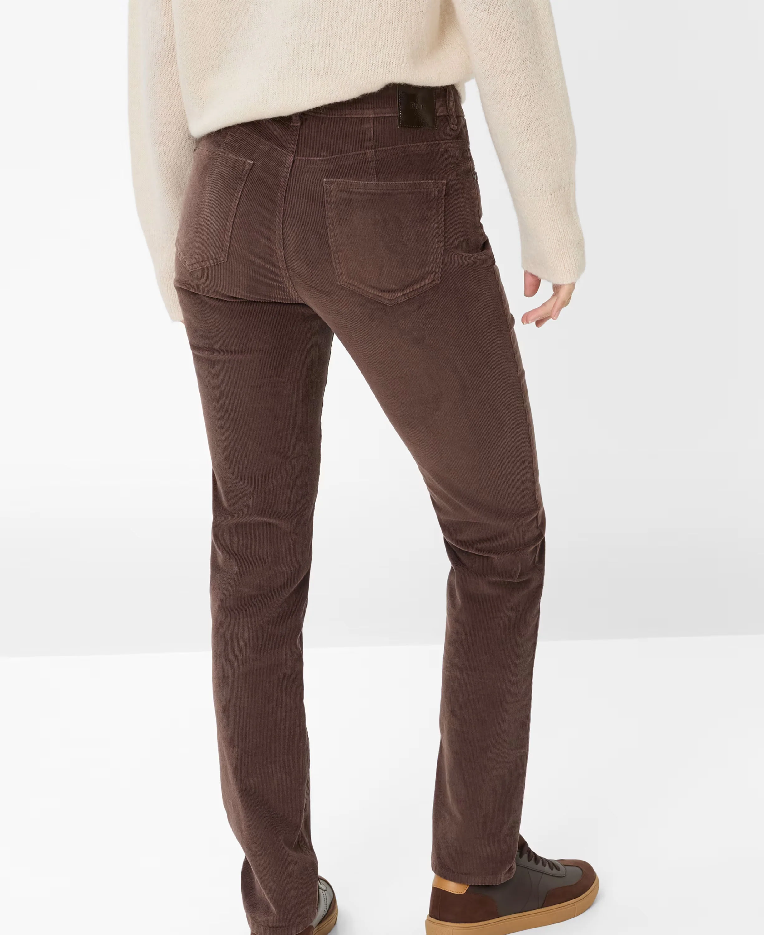 Mary Corduroy Trousers - Dark Chocolate - Image 4