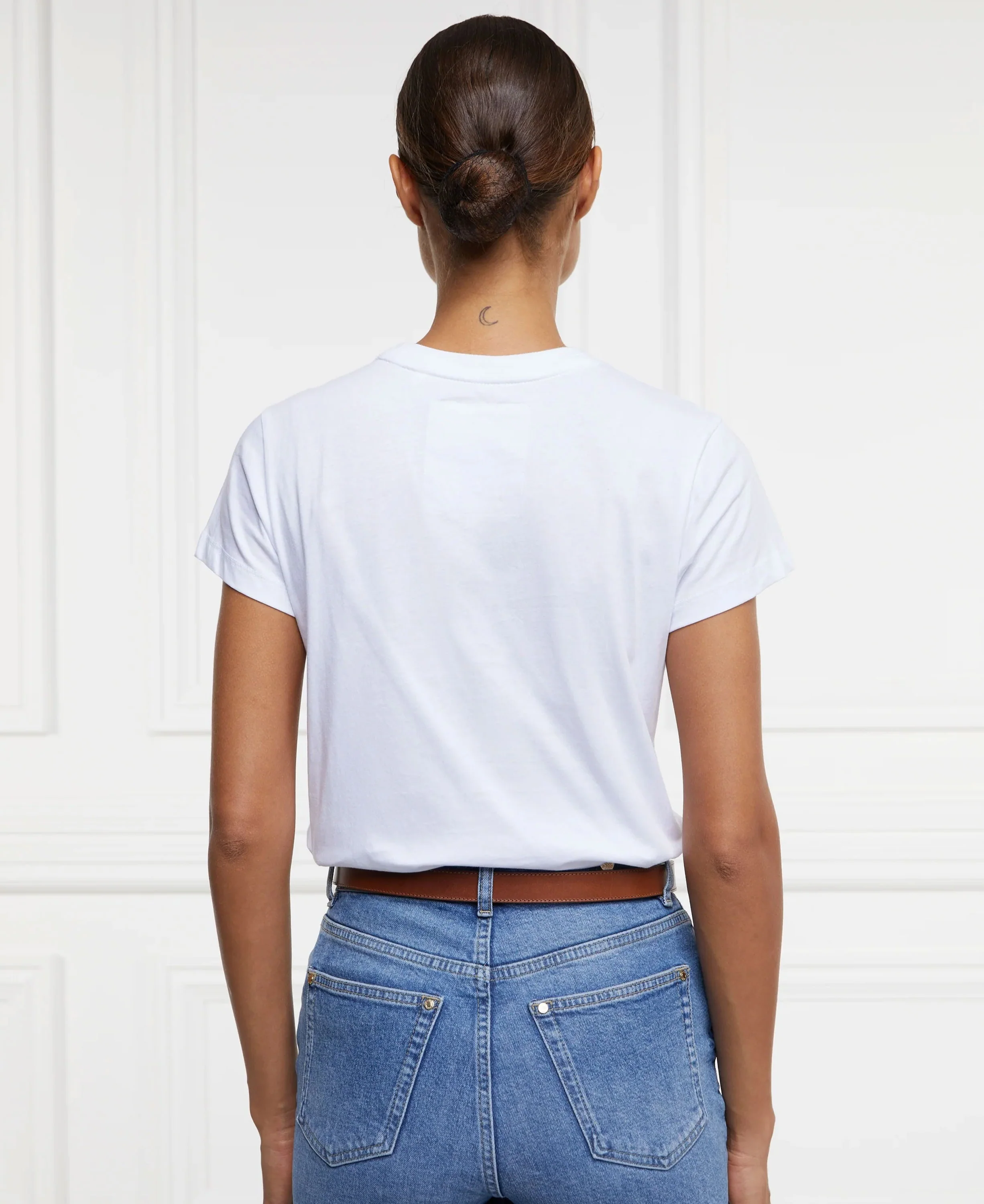 Monogram Tee - White - Image 4