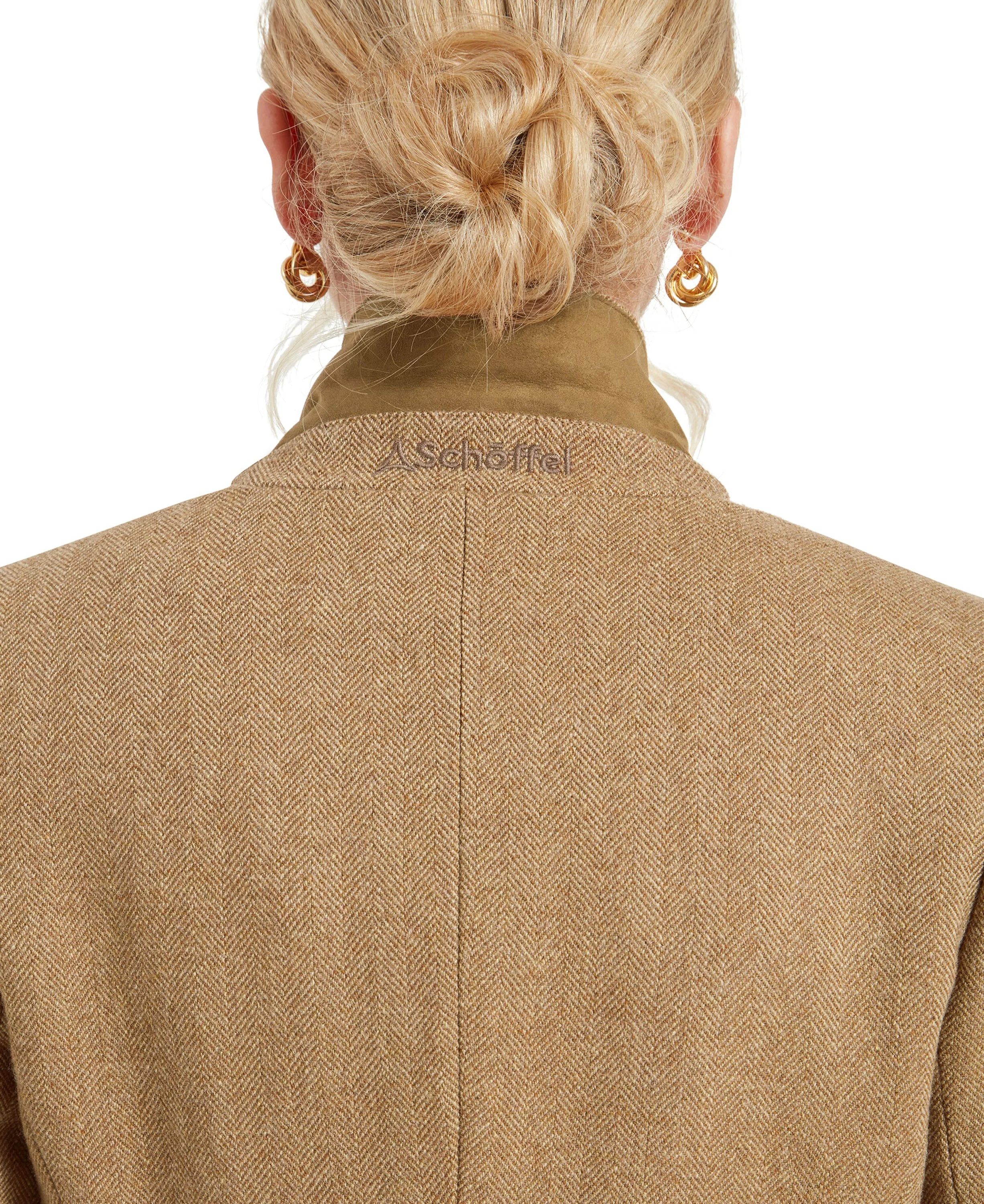 Moray Tweed Jacket - Oak Herringbone Tweed - Image 7