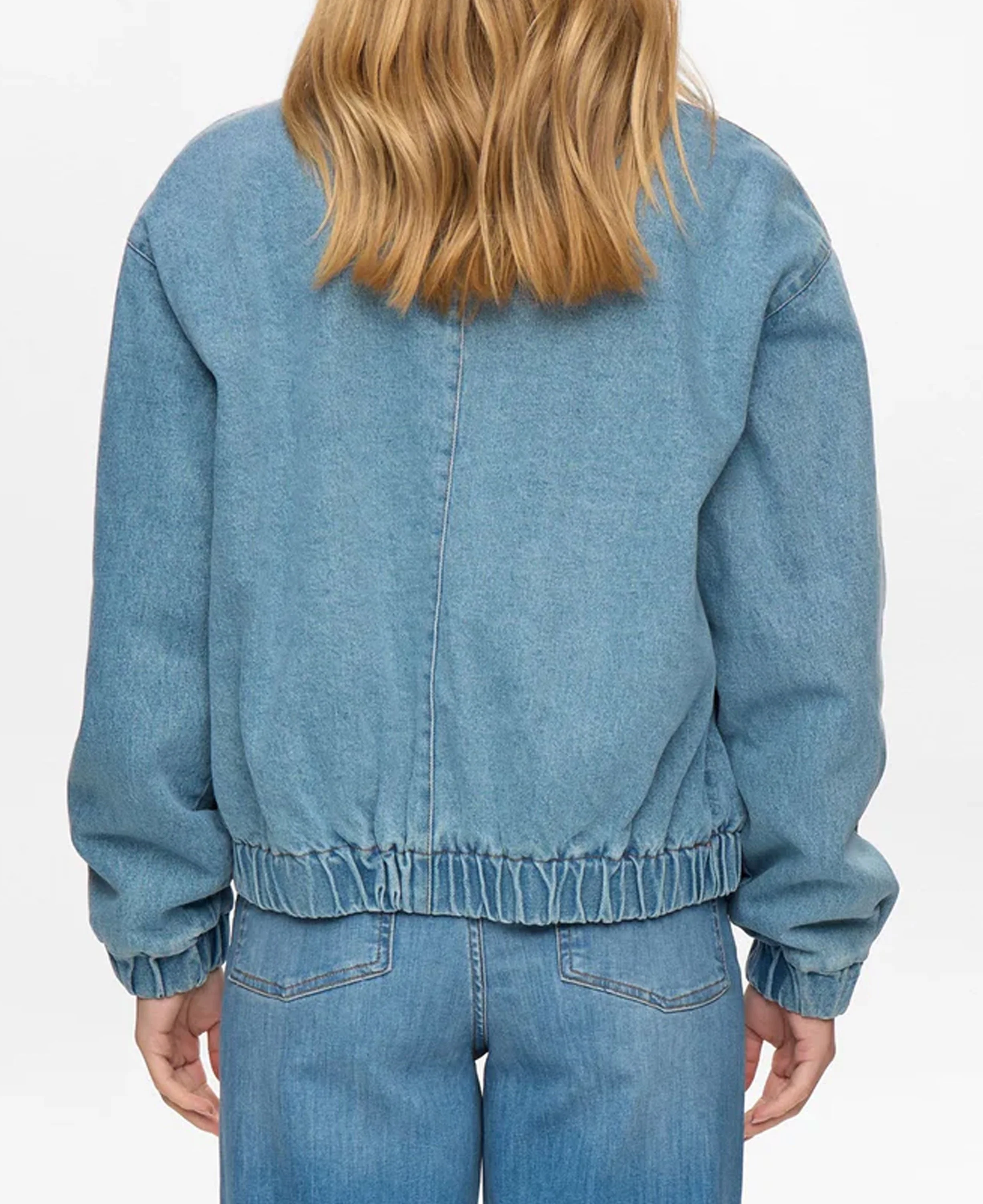 Nudenima Jacket - Medium Blue Denim - Image 3