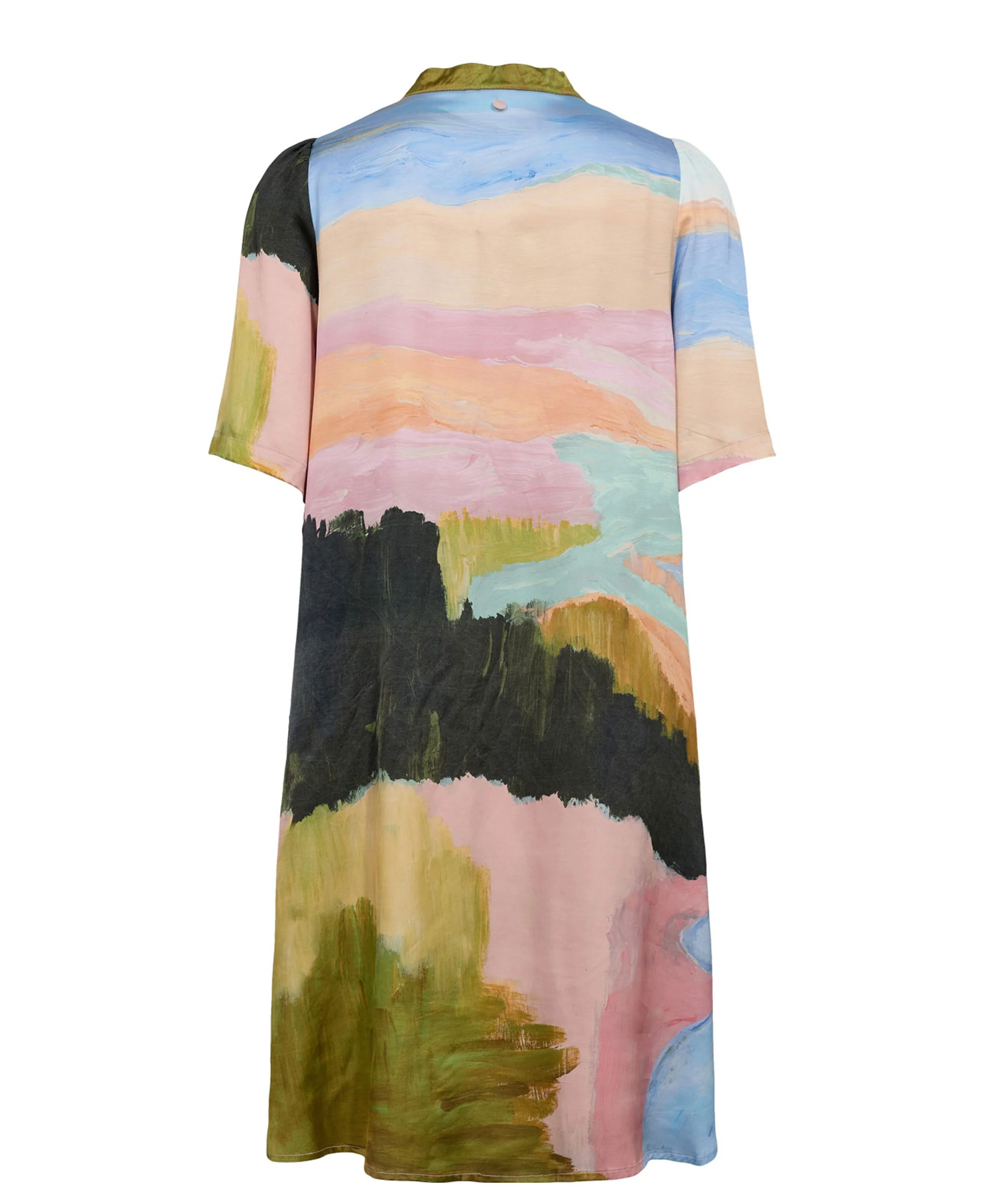 Numeadow V-Neck Dress - Peony - Image 2