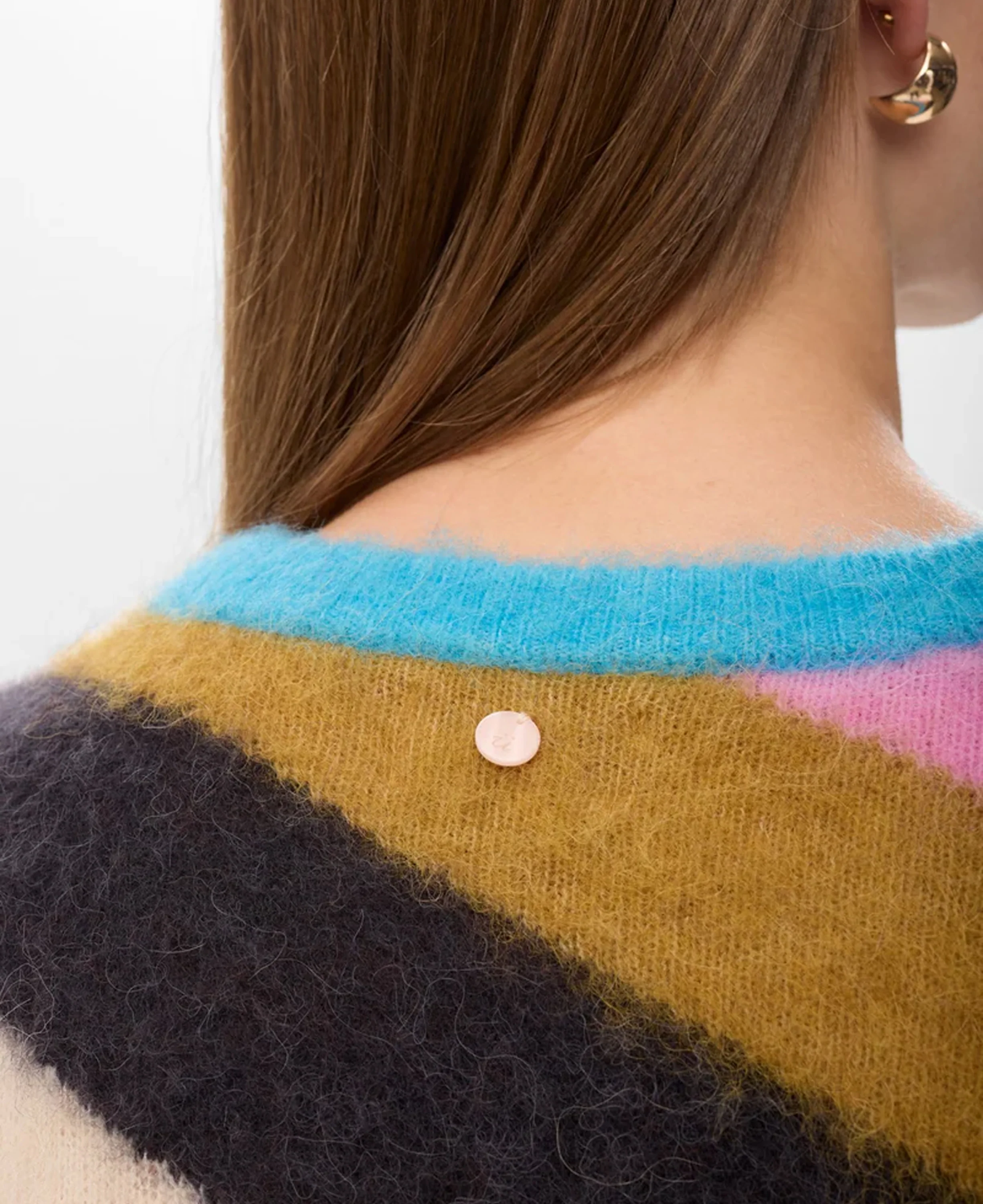 Nusuri Multi Stripe Pullover - Obsidian - Image 6