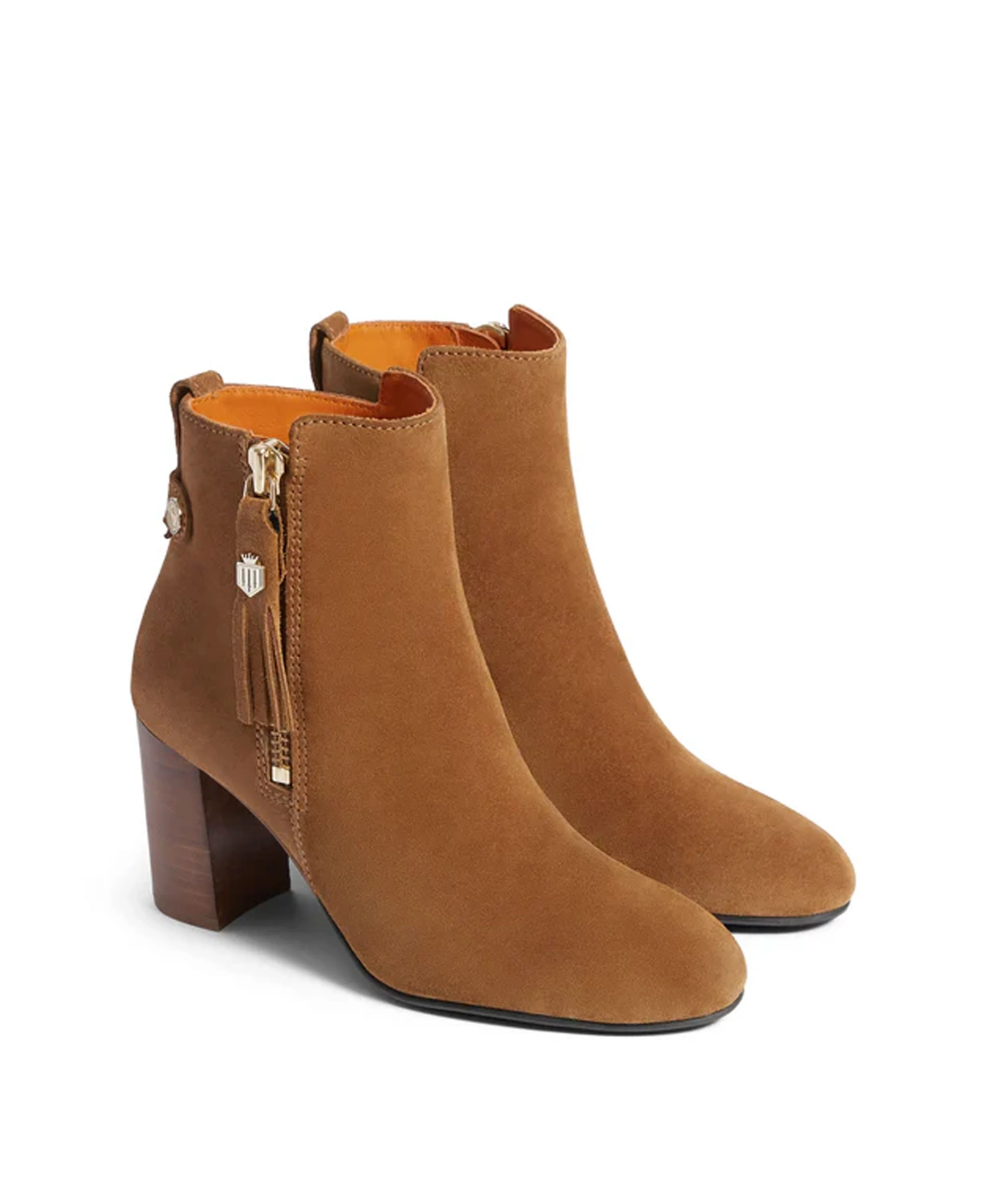 Oakham Heeled Ankle Boot - Tan - Image 8