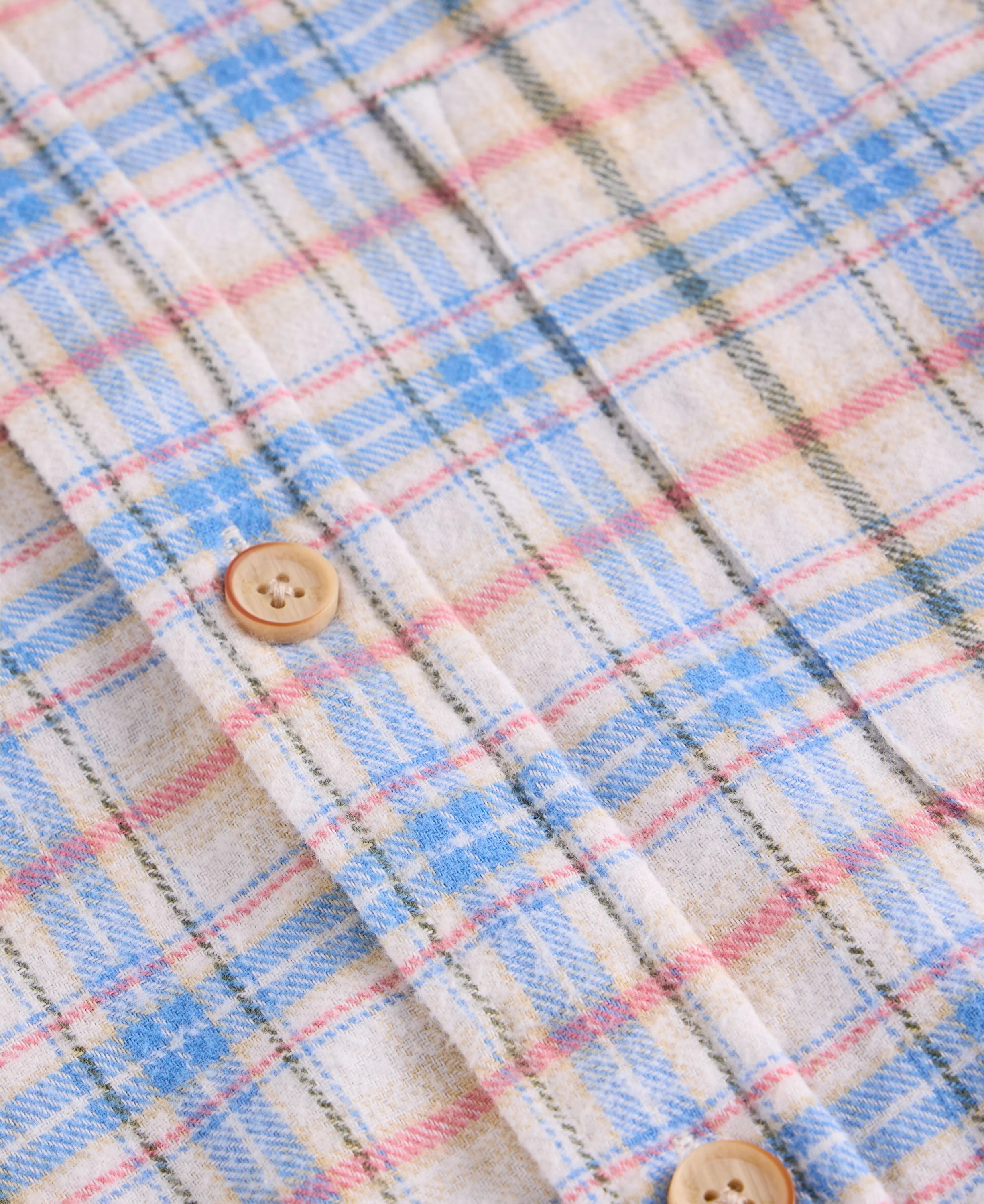Oakham Multi Check Shirt - Natural Multi - Image 6