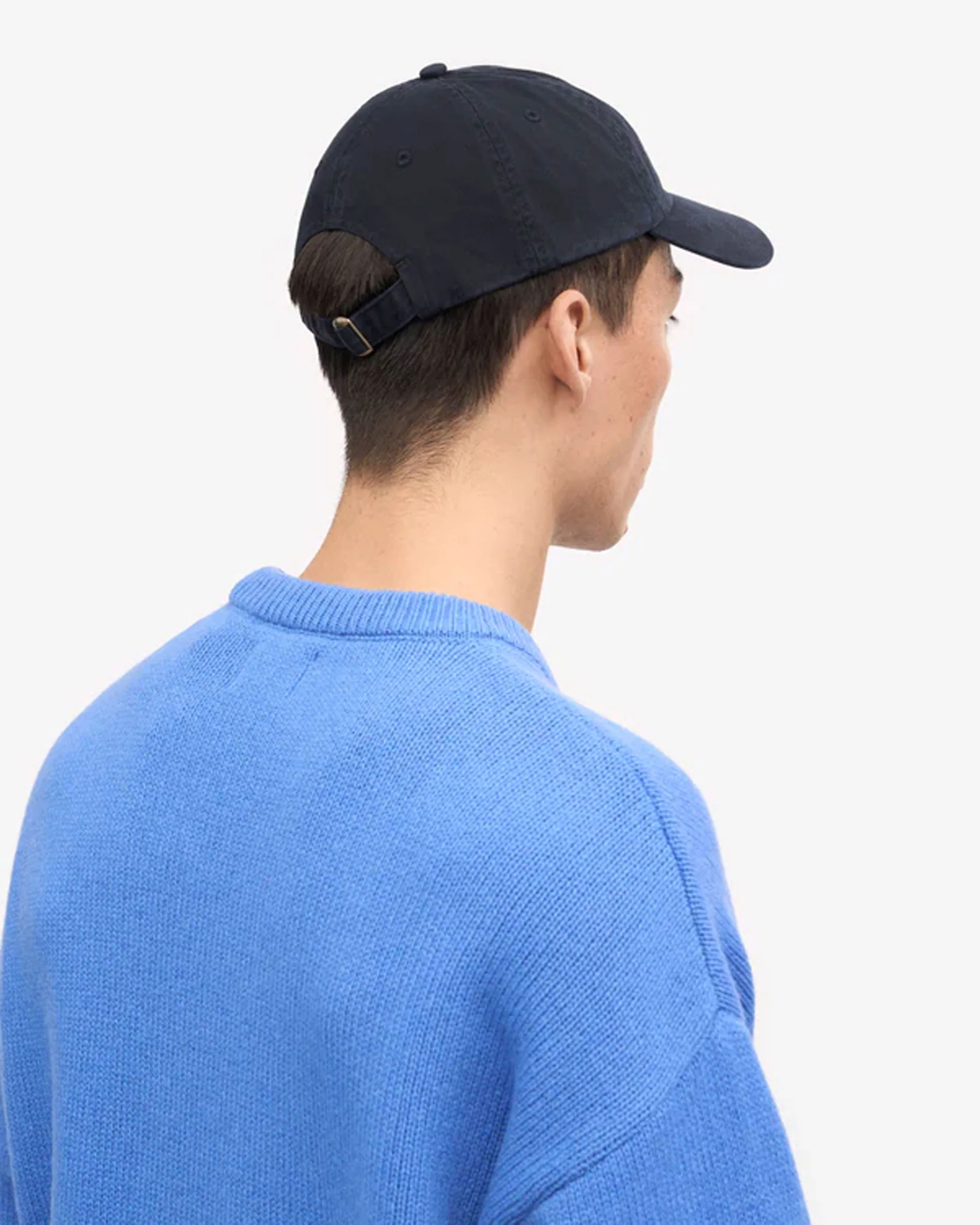 Organic Cotton Cap - Navy Blue - Image 3