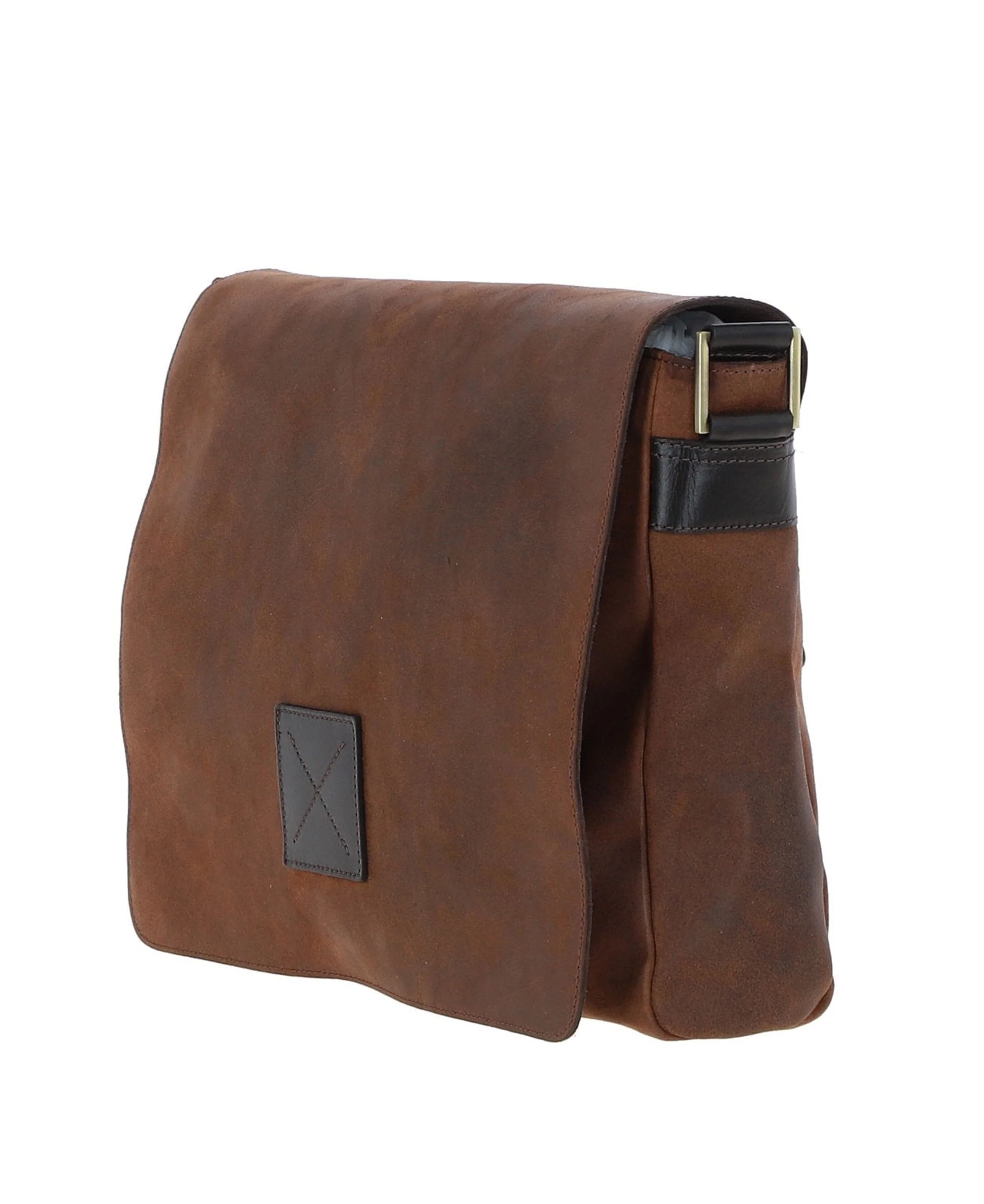 Oxford Peter Large Messenger Bag - Mud Brown - Image 4