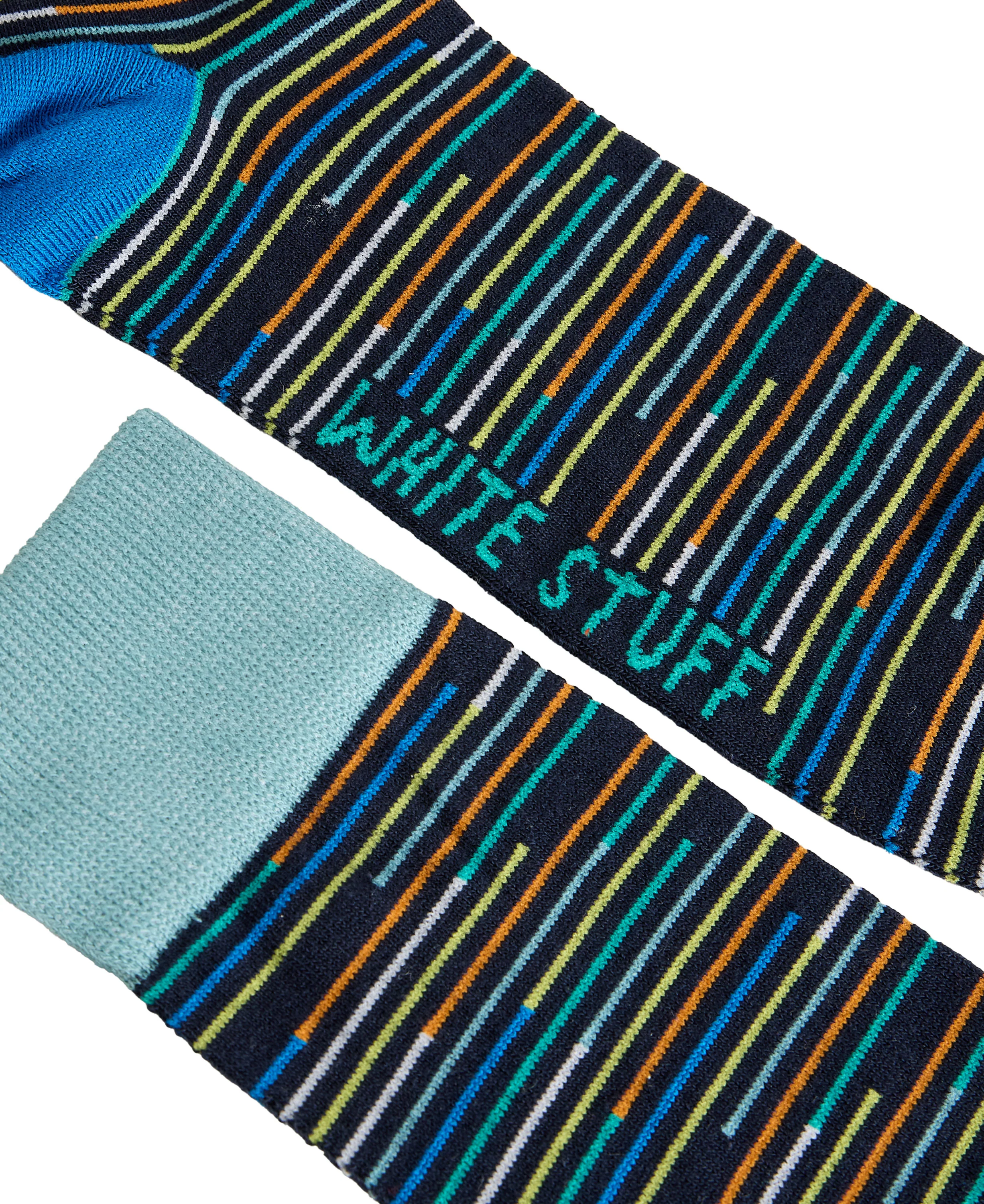 Pattern Ankle Sock - Navy Multi - Image 2