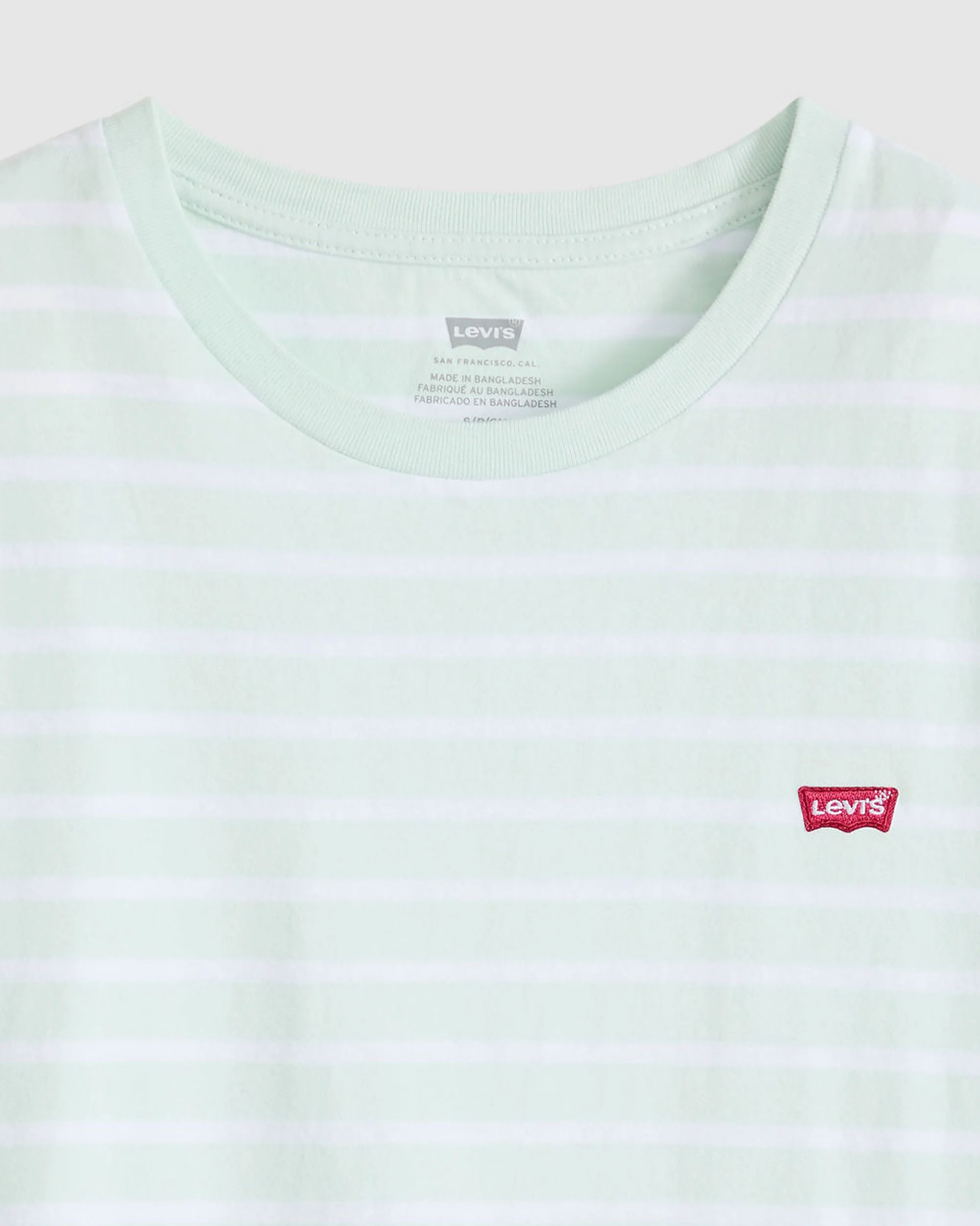 Perfect Tee - Emily Stripe Pale Blue - Image 6