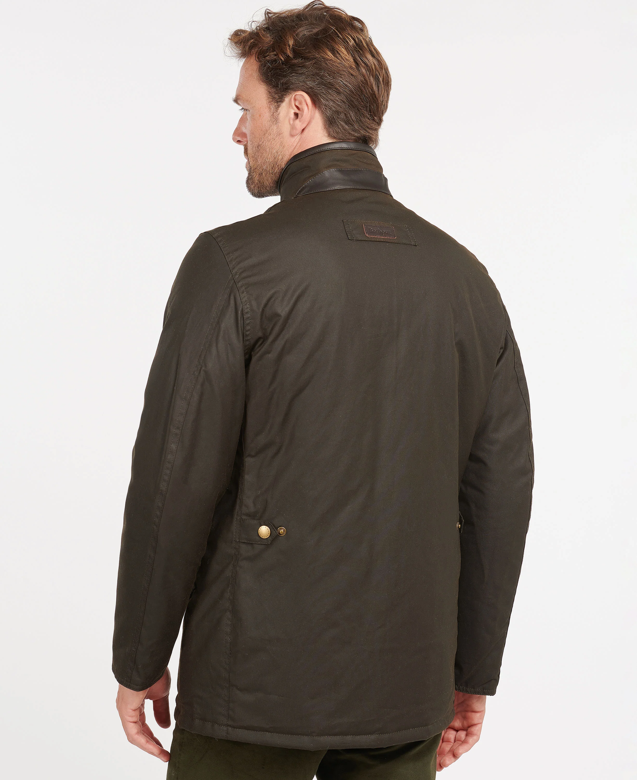 Prestbury Wax Jacket - Olive - Image 3