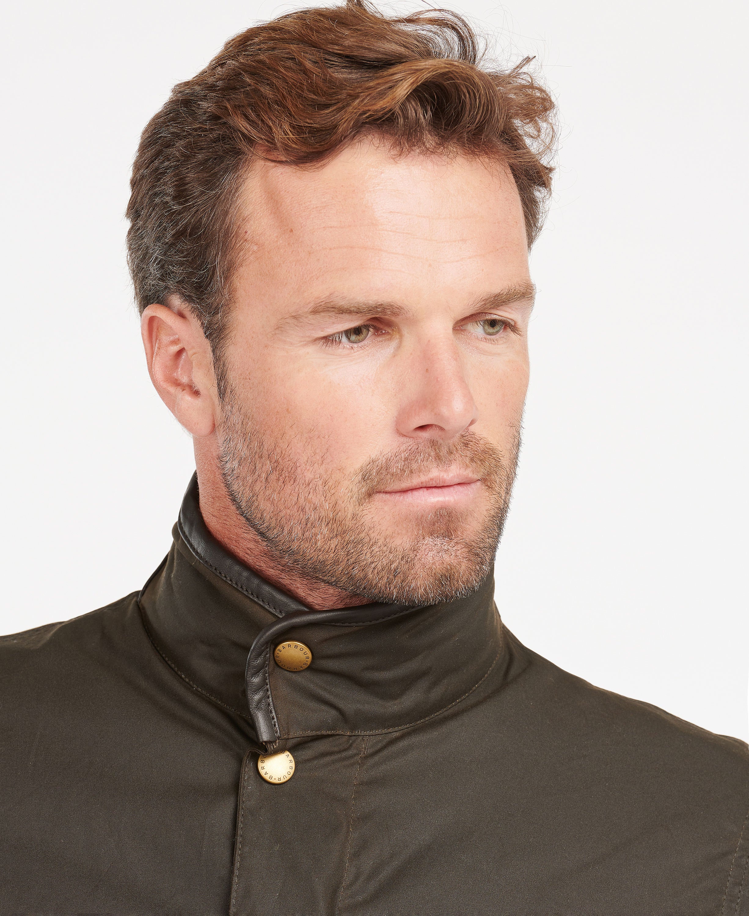 Prestbury Wax Jacket - Olive - Image 5