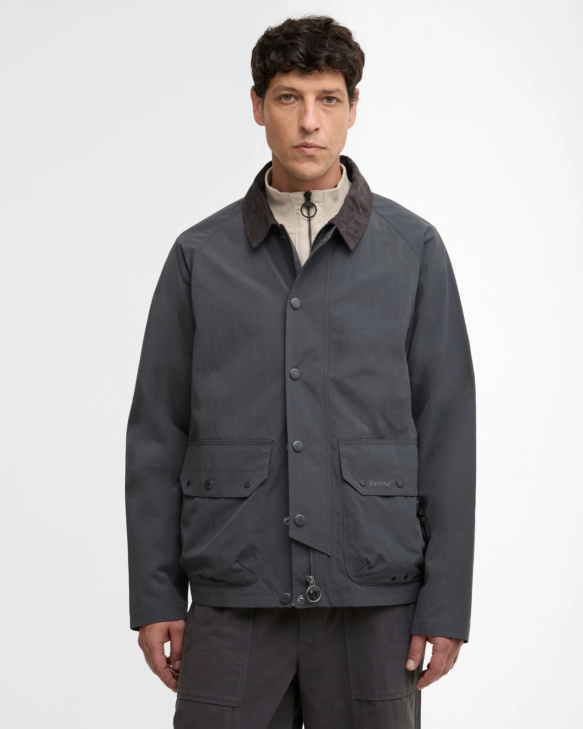 Re-Engineered Casual Chore Jacket - Asphalt - Image 2