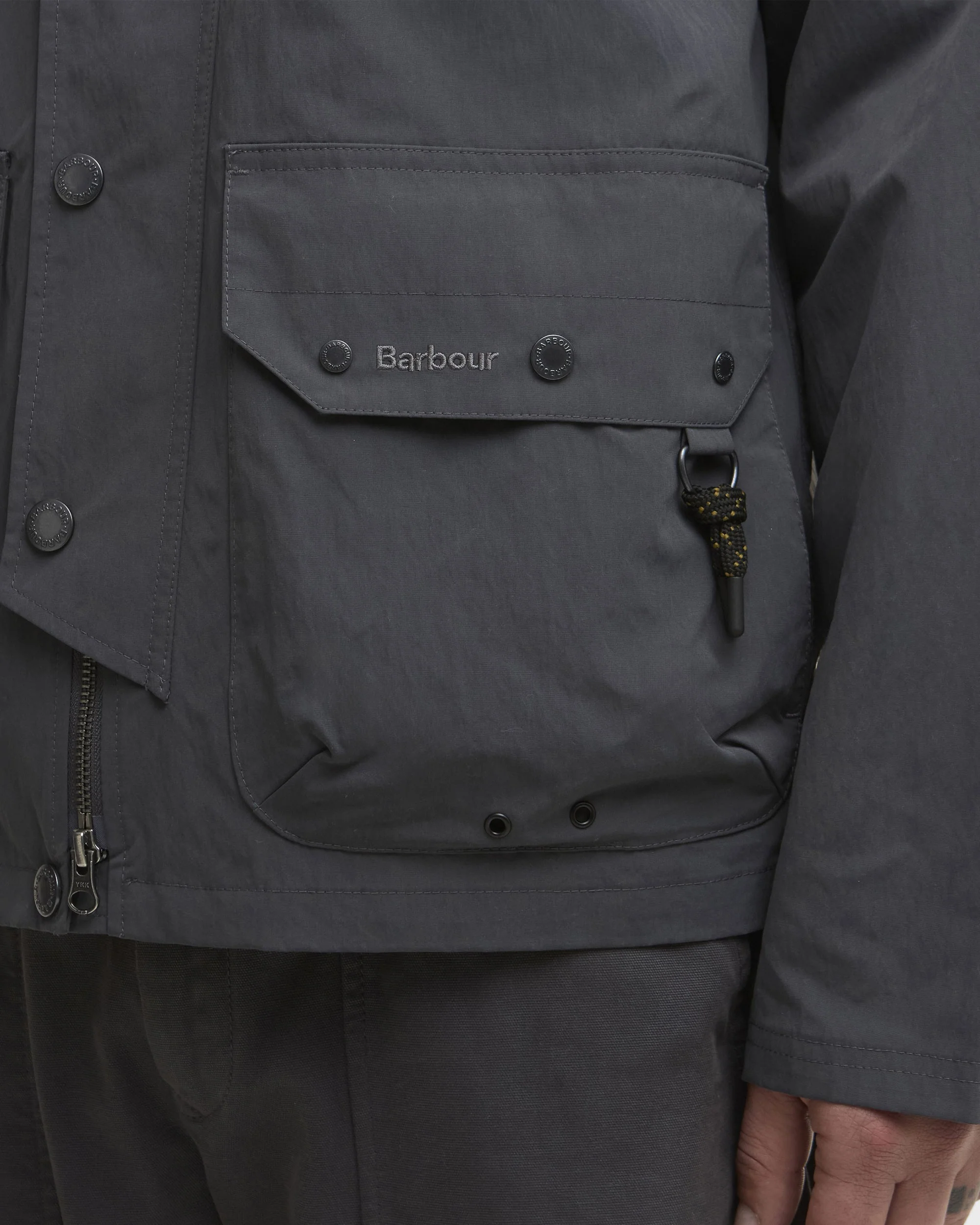Re-Engineered Casual Chore Jacket - Asphalt - Image 6
