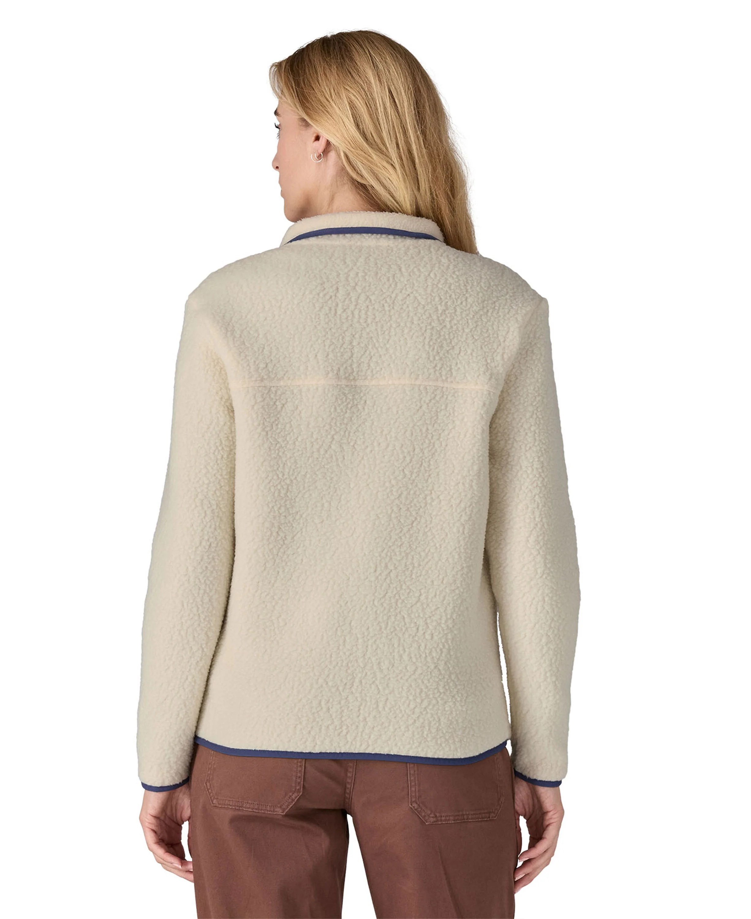 Retro Pile Jacket - Natural - Image 3