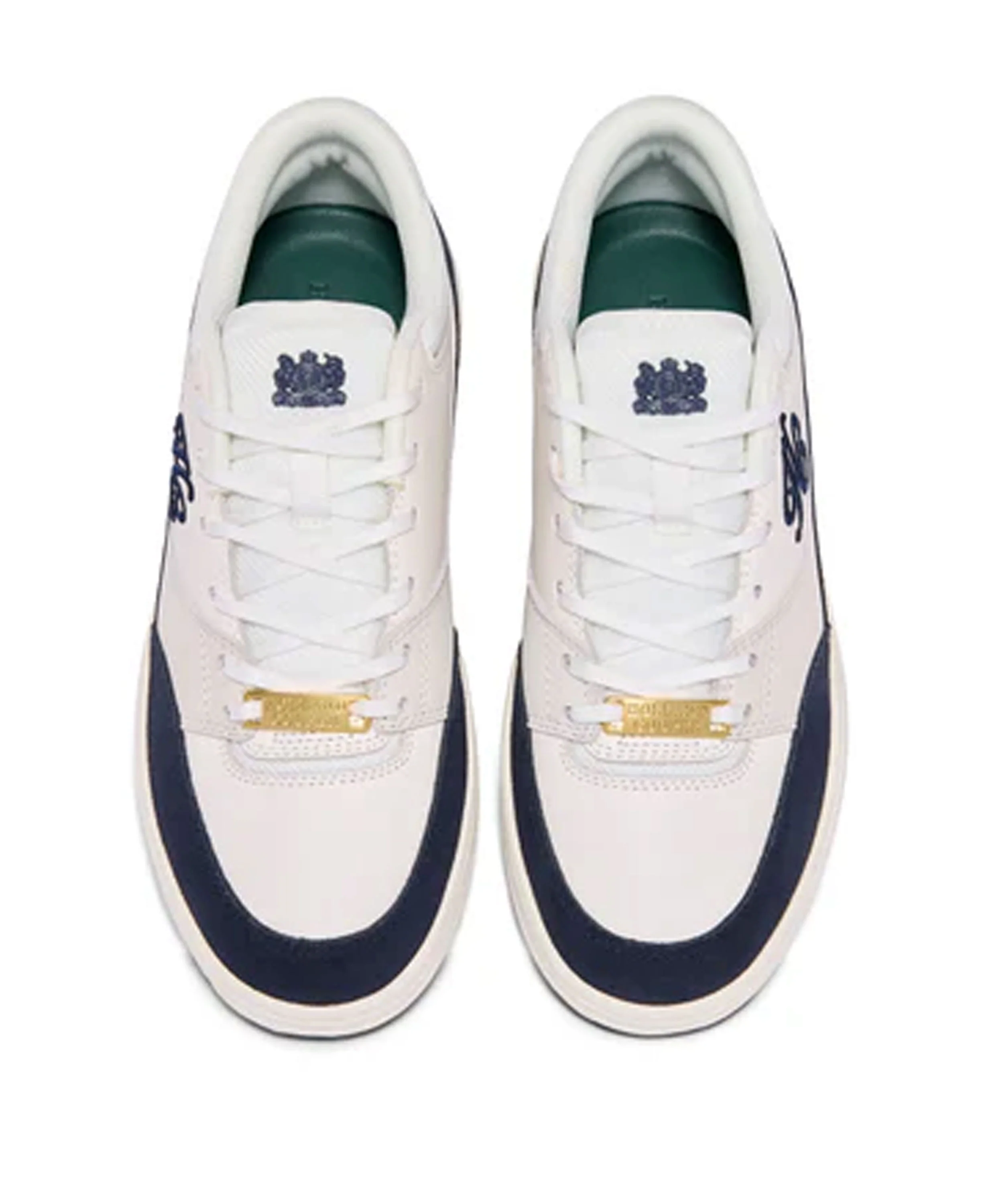 Retro Trainer - White/Navy - Image 2