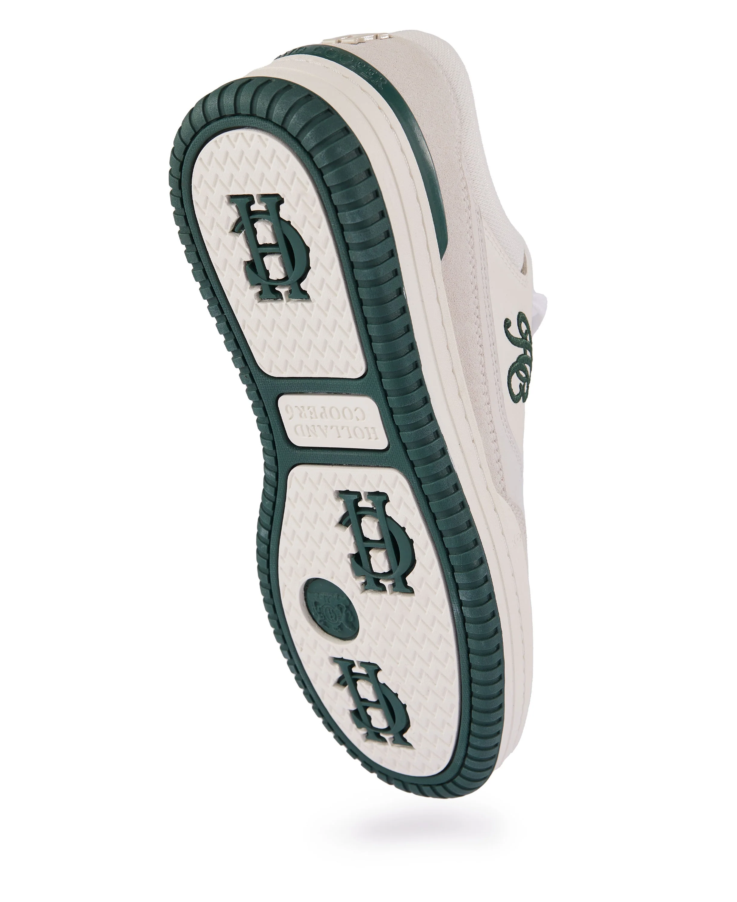 Retro Trainer - White/Racing Green - Image 5