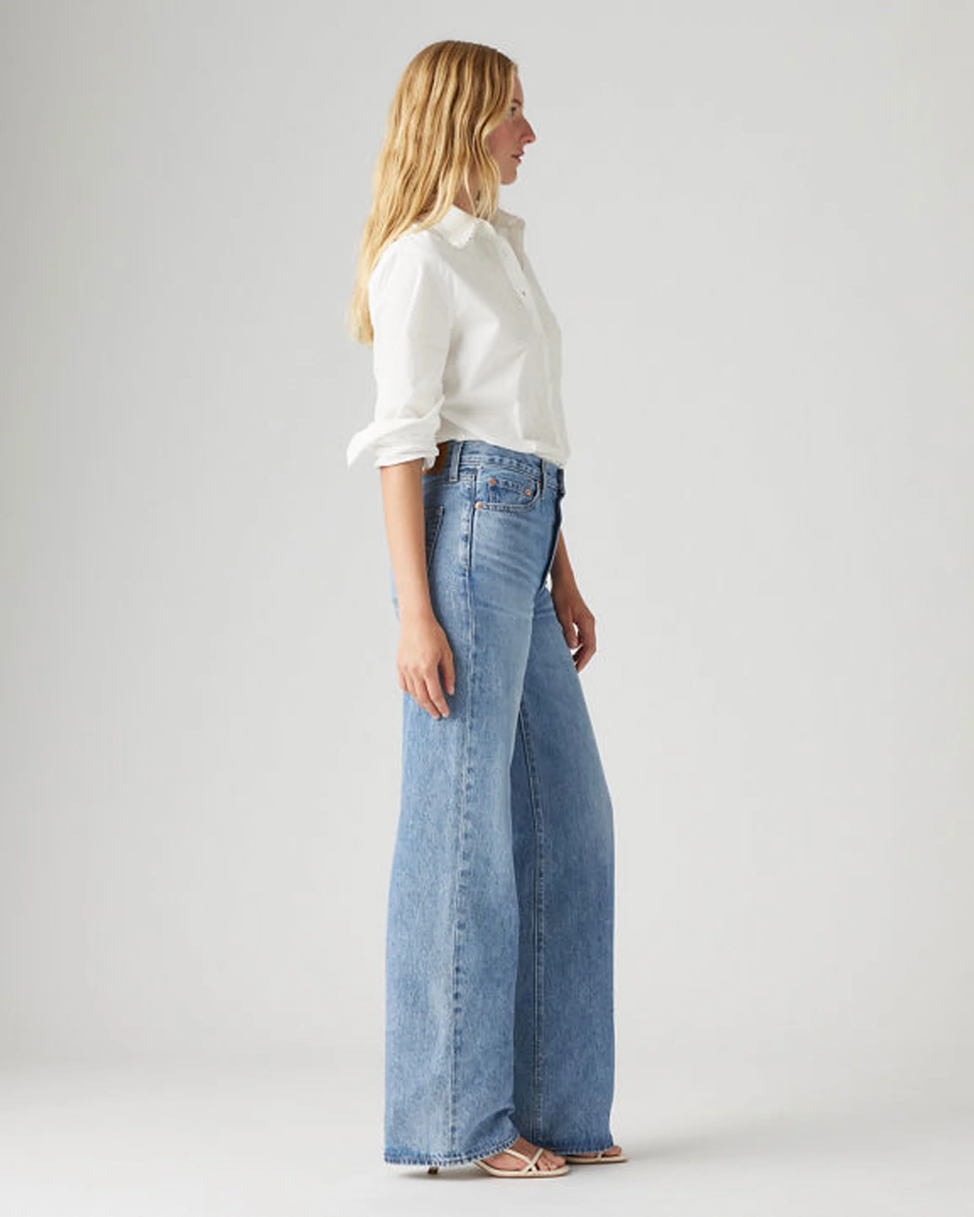 Ribcage Wide Leg Jeans - Not The Same - Image 4