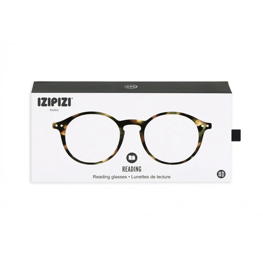 Round Reading Glasses D - Tortoise - Image 4