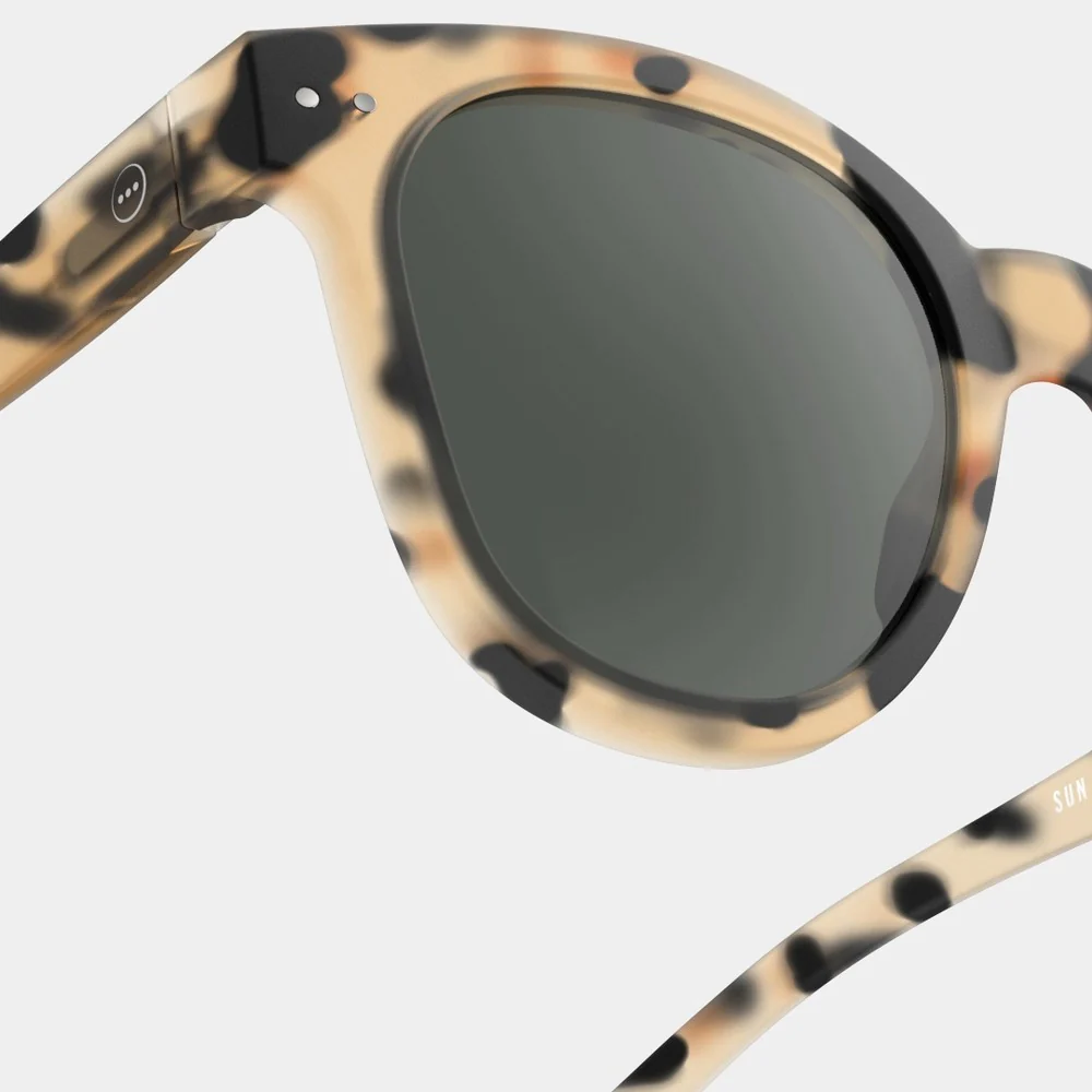 Round Sunglasses N - Light Tortoise - Image 4