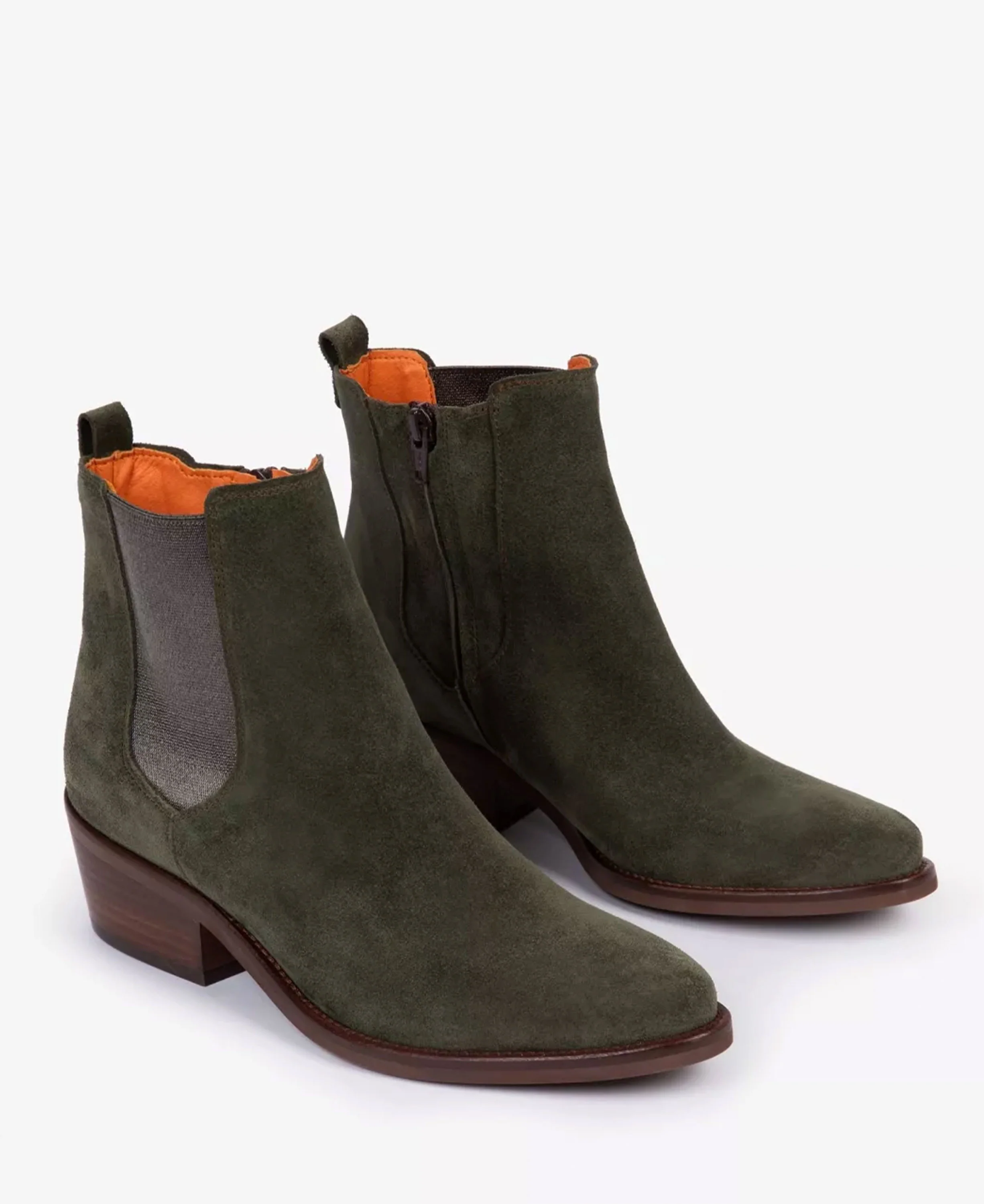 Rove Suede Boot - Khaki/Pewter - Image 2
