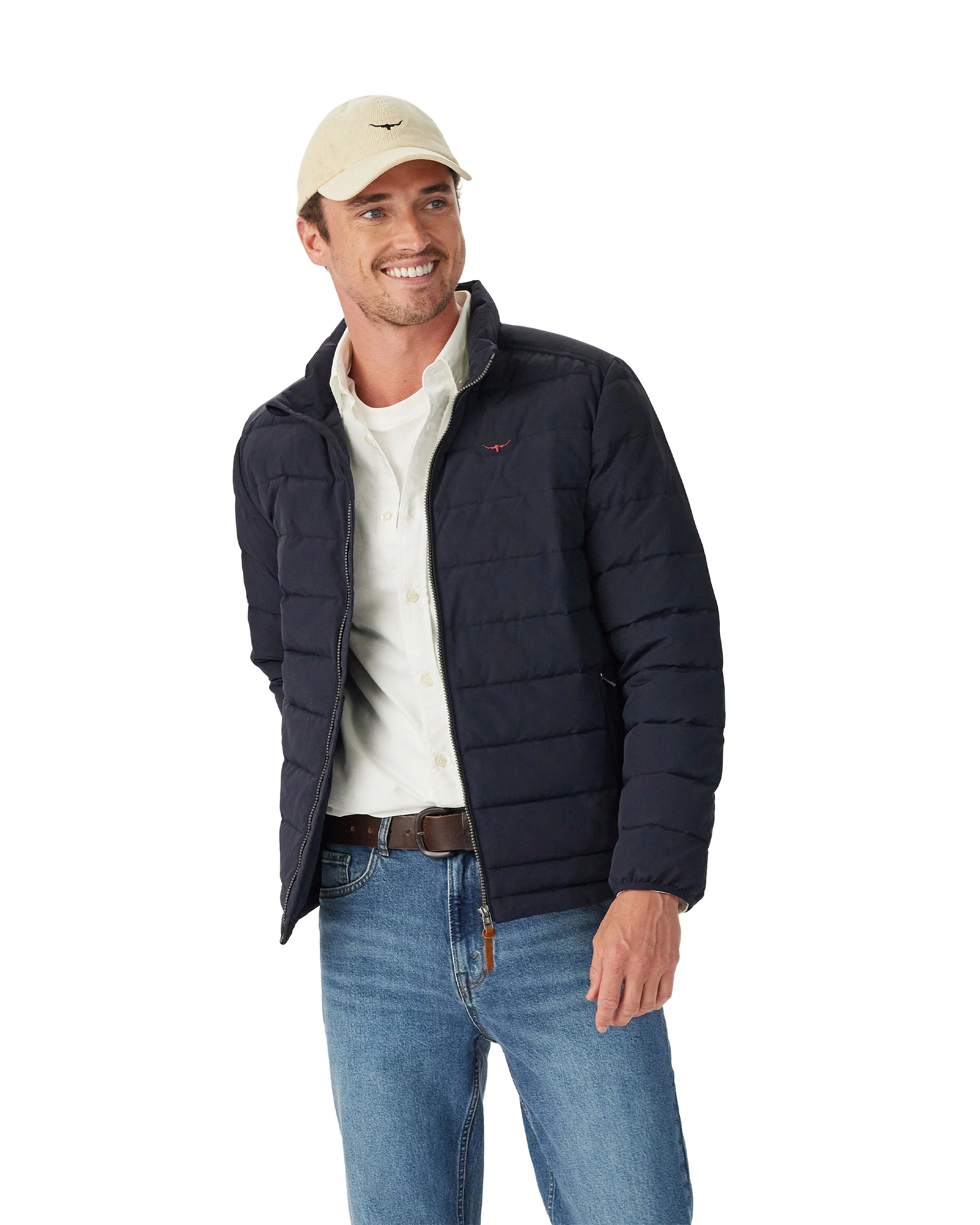 Rydal Padded Jacket - Navy - Image 2