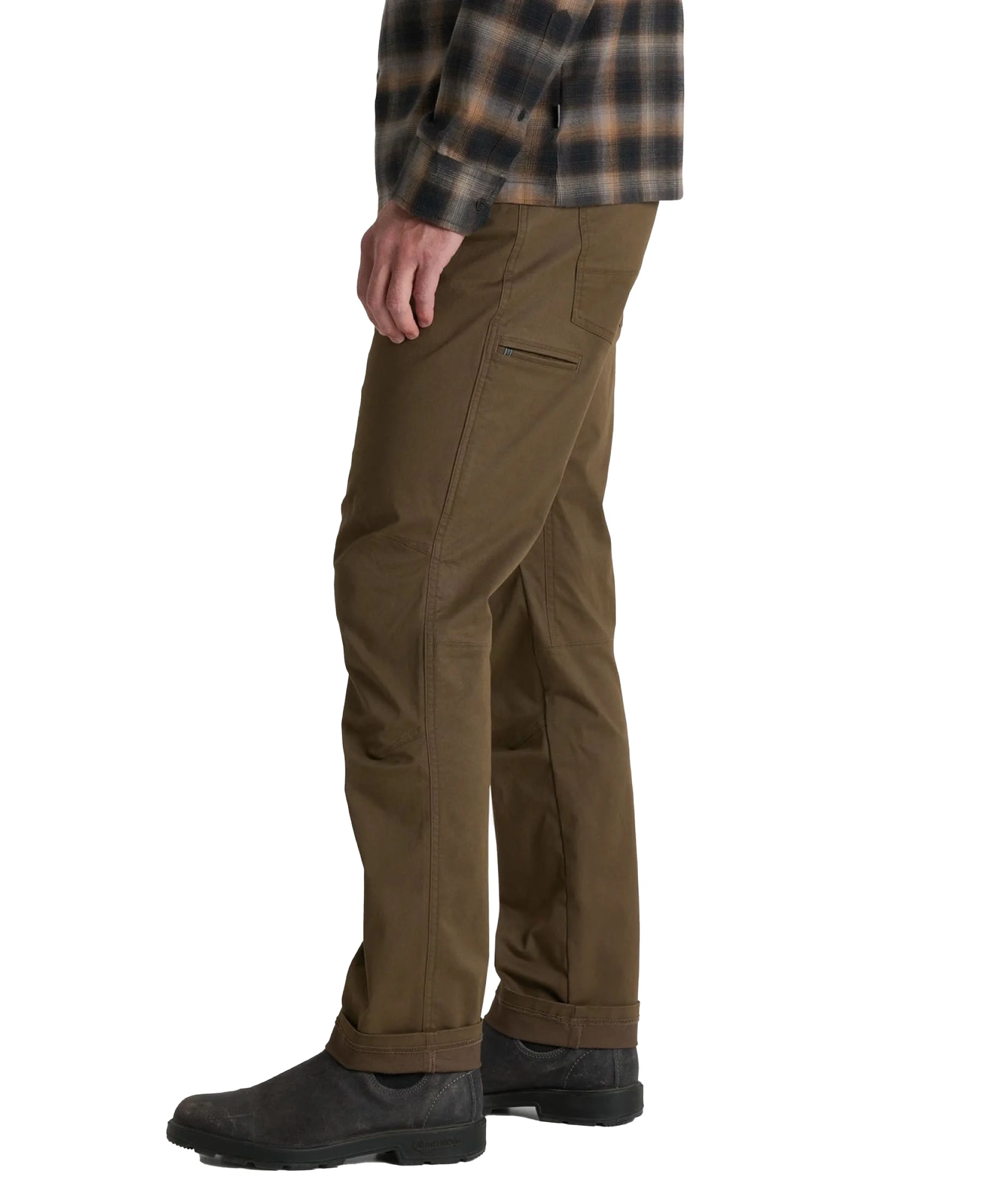 Rydr Lite Trousers (Klassik Fit) - Burnt Olive - Image 3