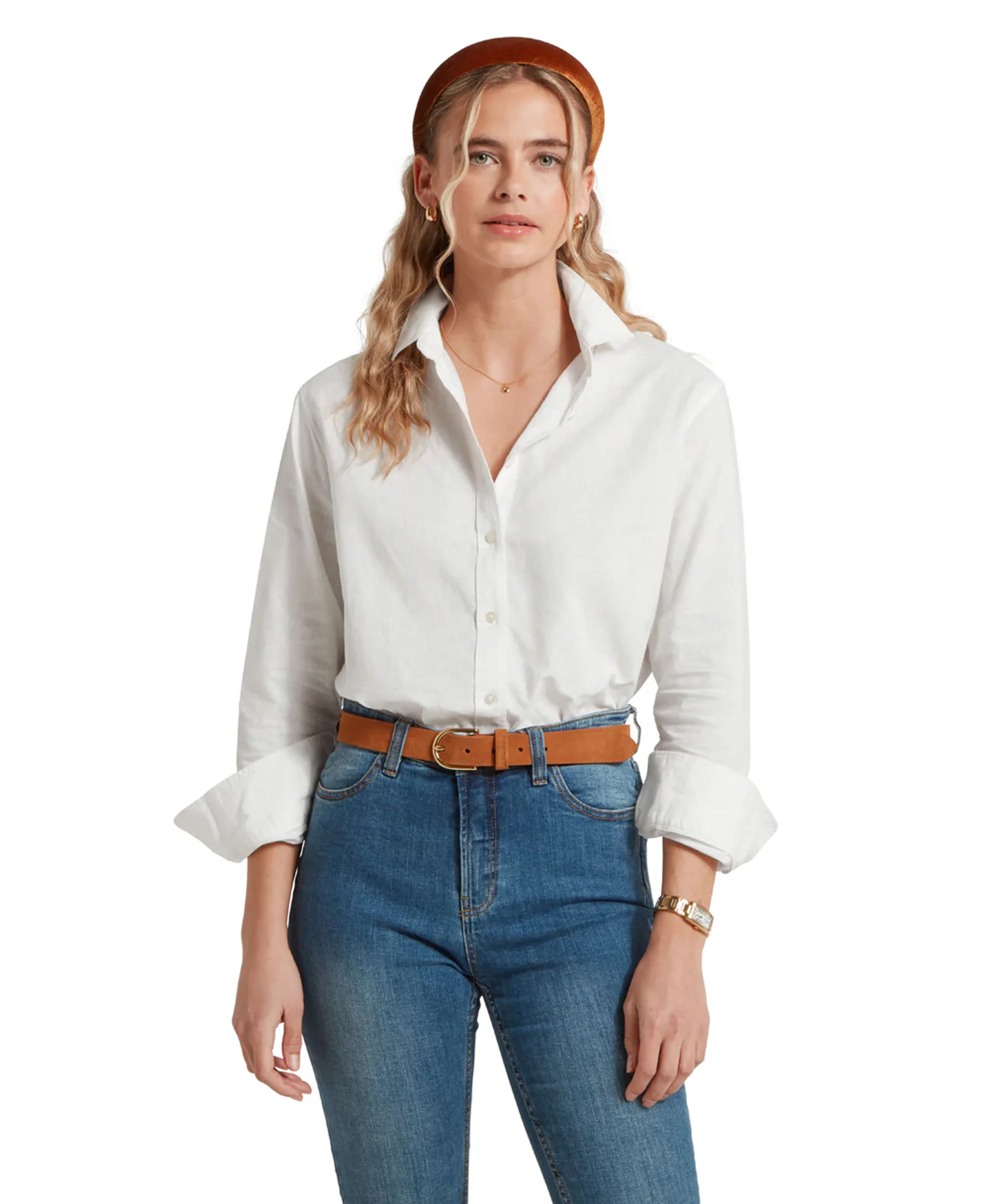 Salthouse Linen Shirt - White - Image 2