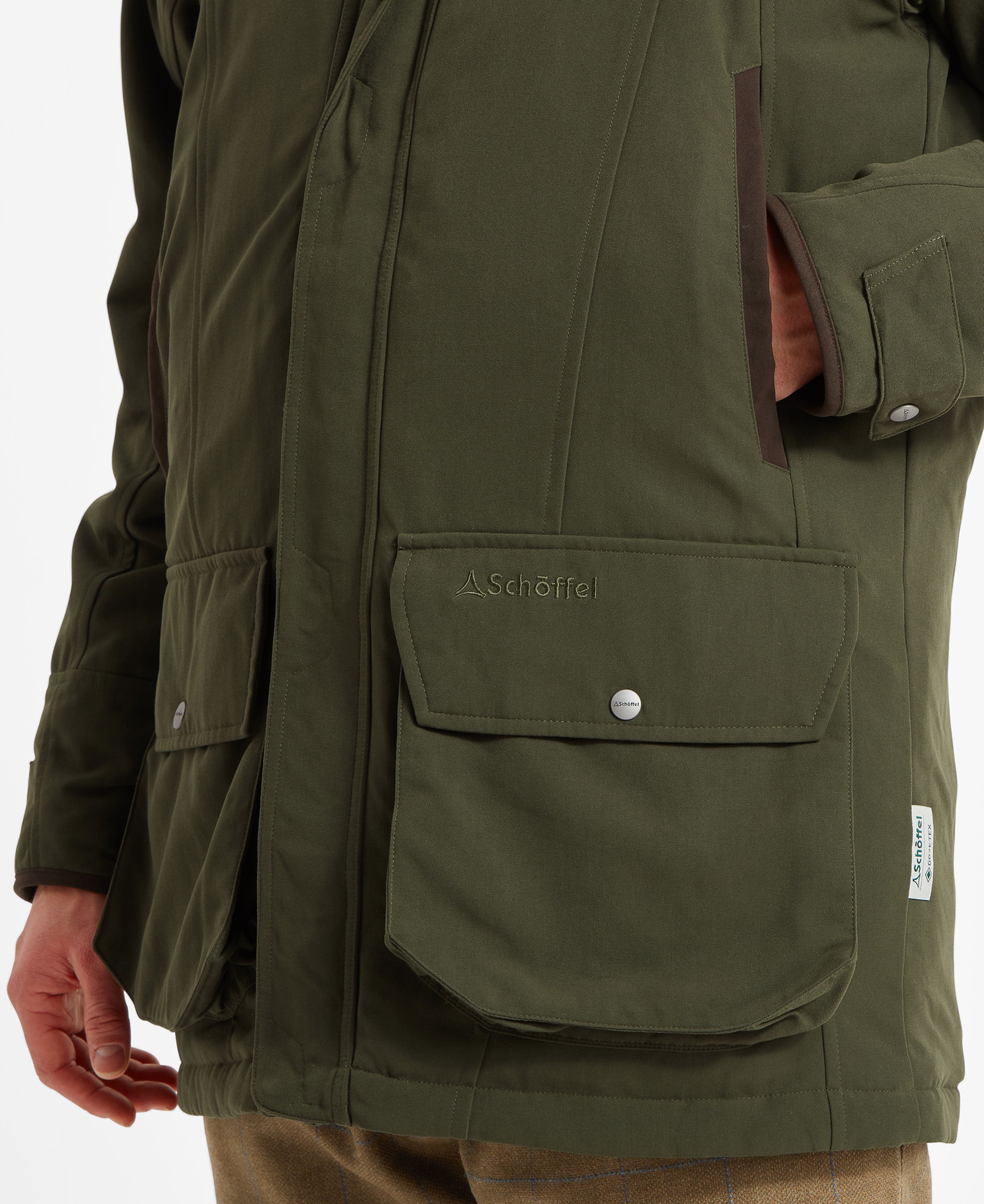 Classic Ptarmigan Coat - Hunter Green - Image 6