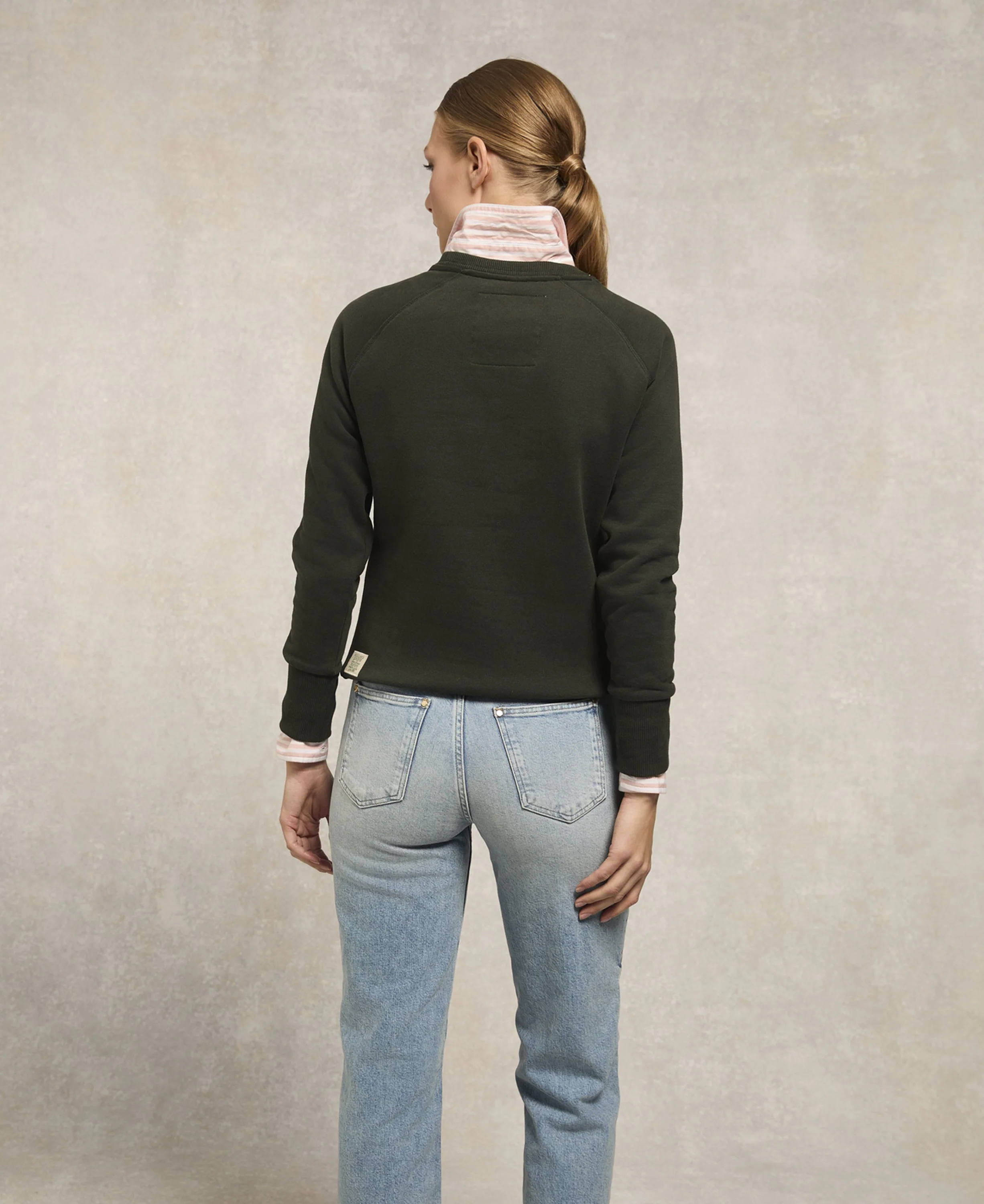 Script Crew Sweat - Racing Green - Image 4