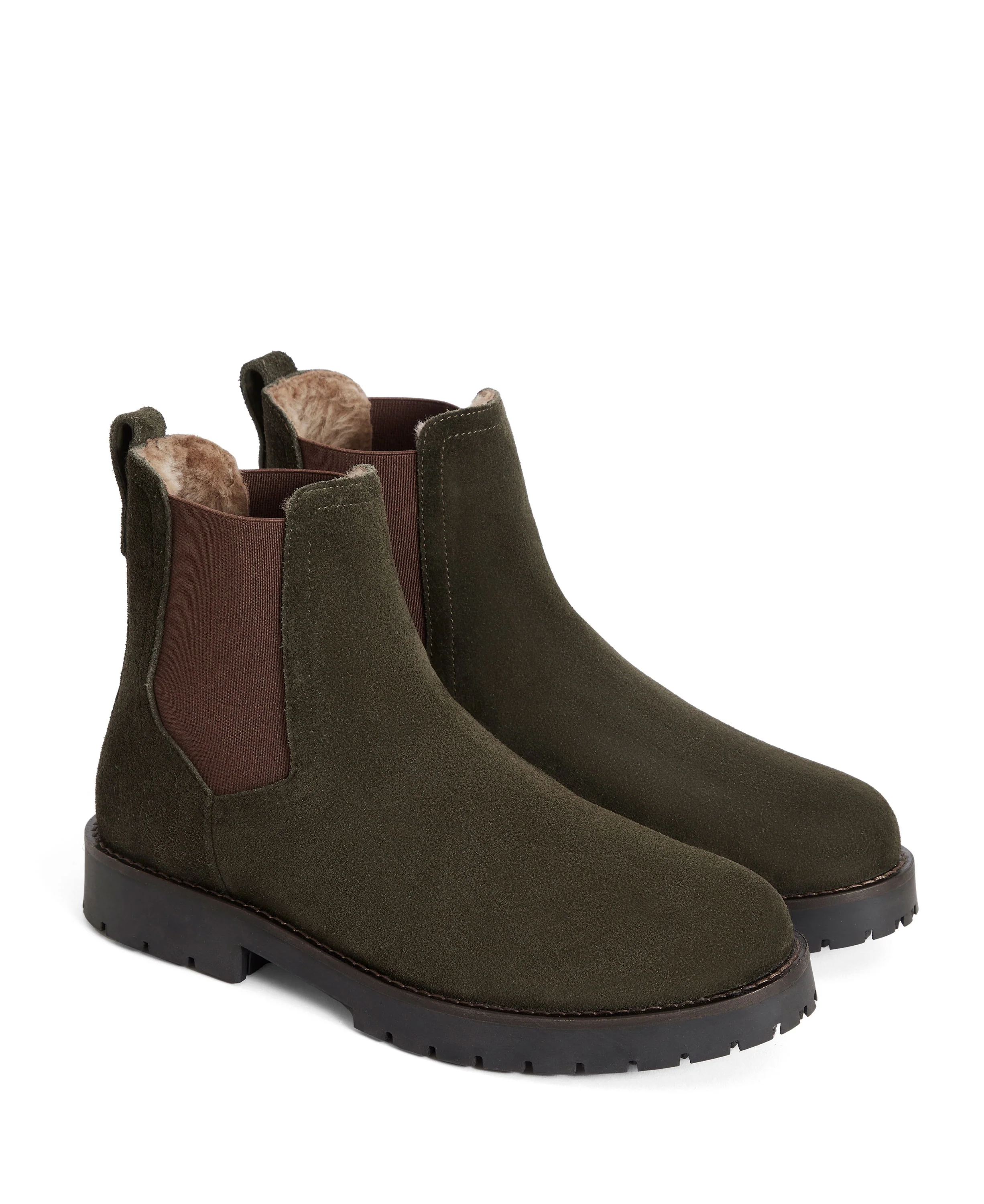 Sheepskin Boudica Boot - Moss Green - Image 2
