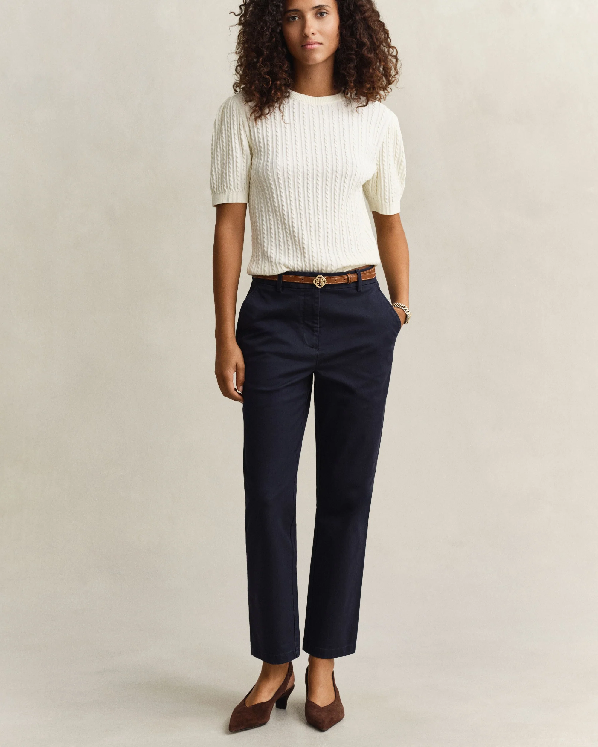 Slim Chinos - Evening Blue - Image 2